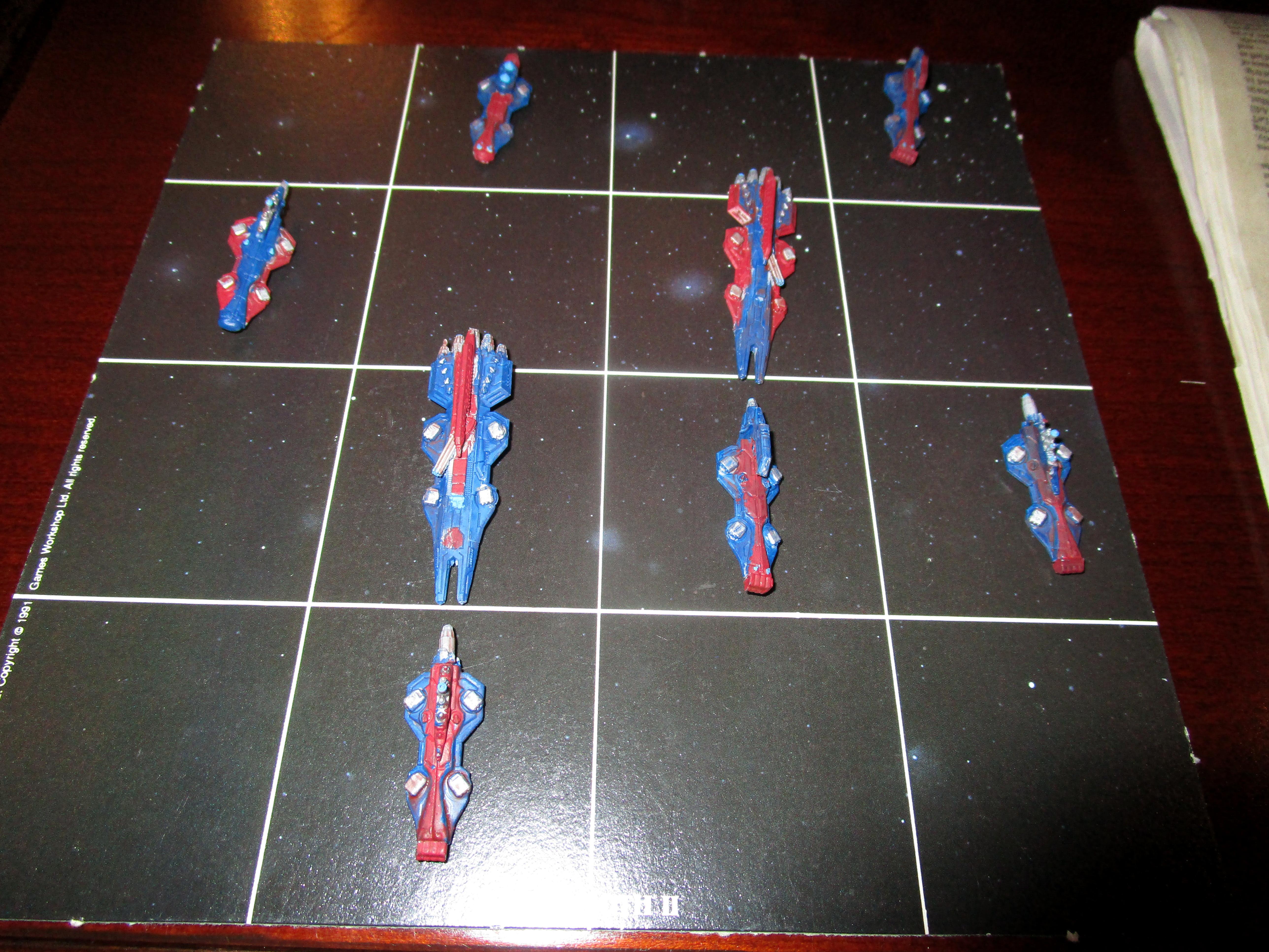 Battlefleet Gothic, Dropfleet Commander, Space Marines, Ucm