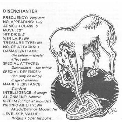 1981, Copyright Tsr, Dungeons And Dragons, Fiend Folio, Monsters