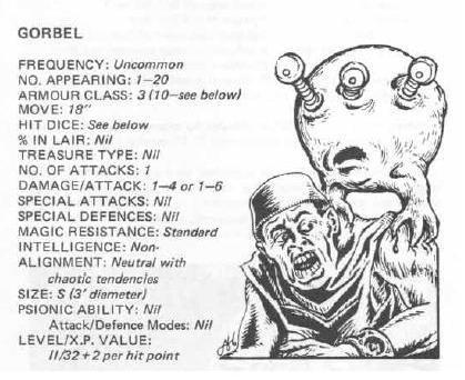 1981, Copyright Tsr, Dungeons And Dragons, Fiend Folio, Monsters