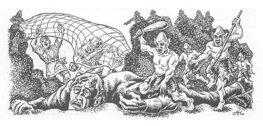 1981, Copyright Tsr, Dungeons And Dragons, Fiend Folio, Monsters