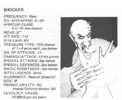 1981, Copyright Tsr, Dungeons And Dragons, Fiend Folio, Monsters