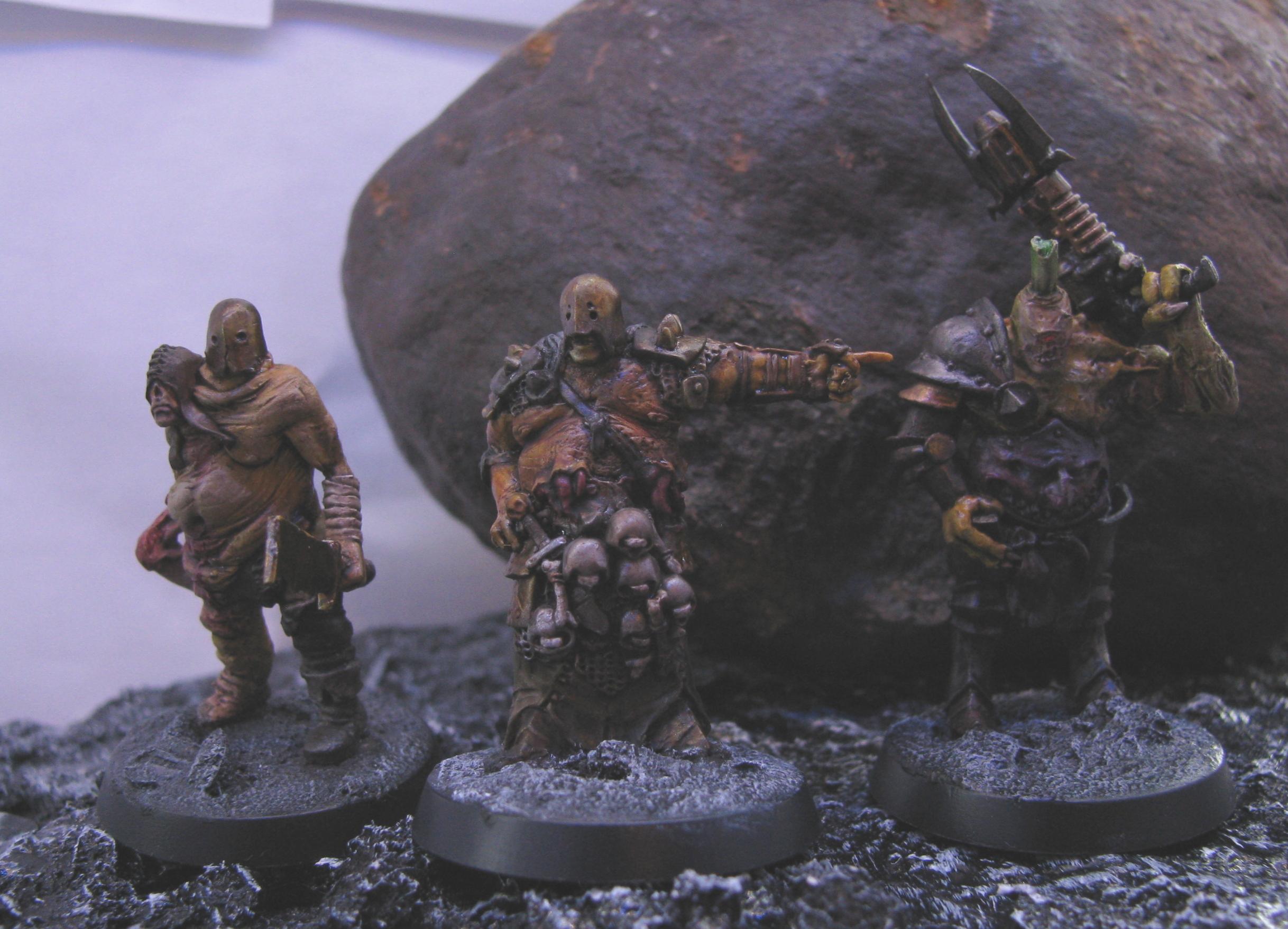 Chaos, Nurgle, Plague, Rotten Factory, Warriors