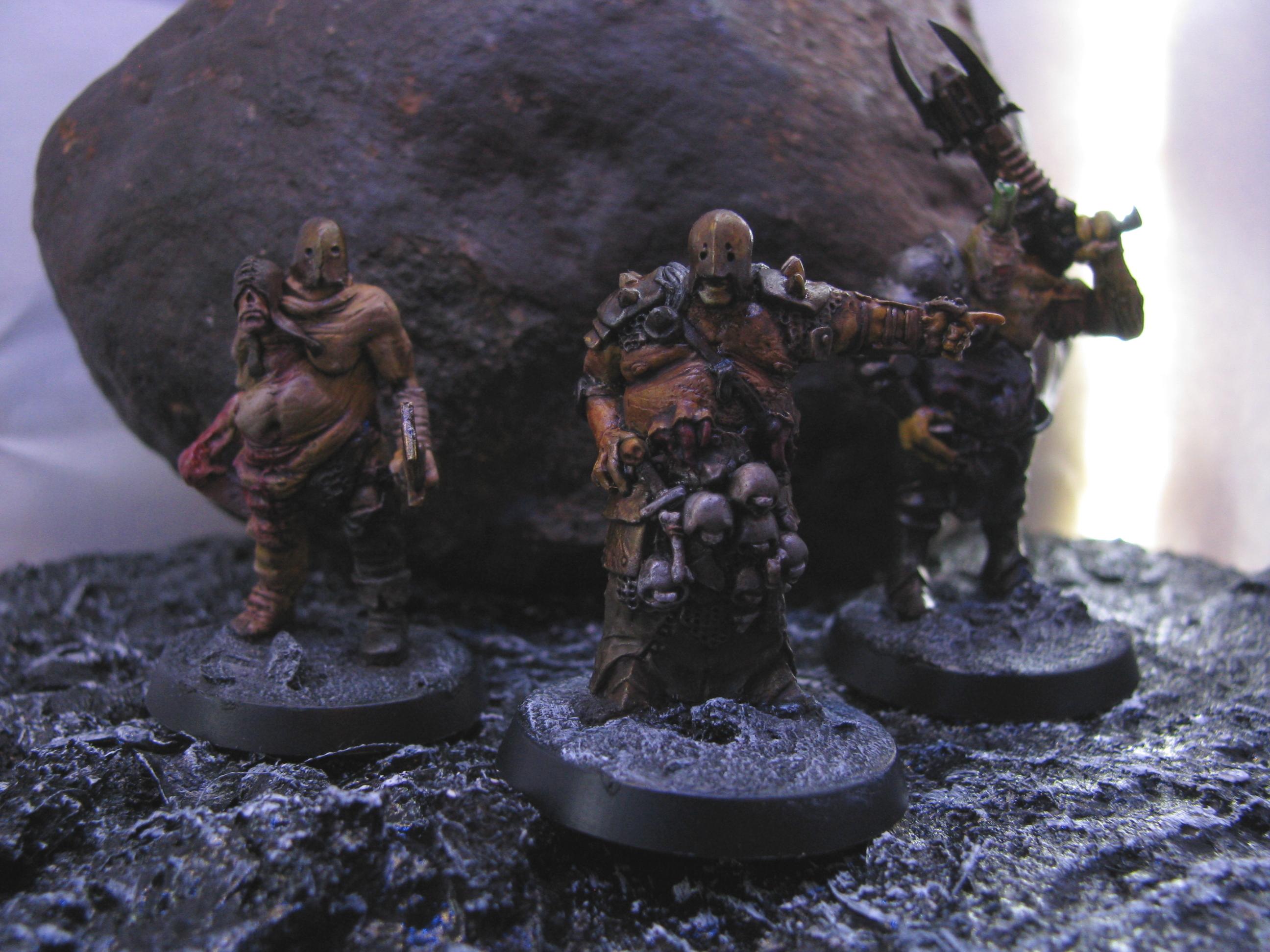 Chaos, Nurgle, Plague, Rotten Factory, Warriors