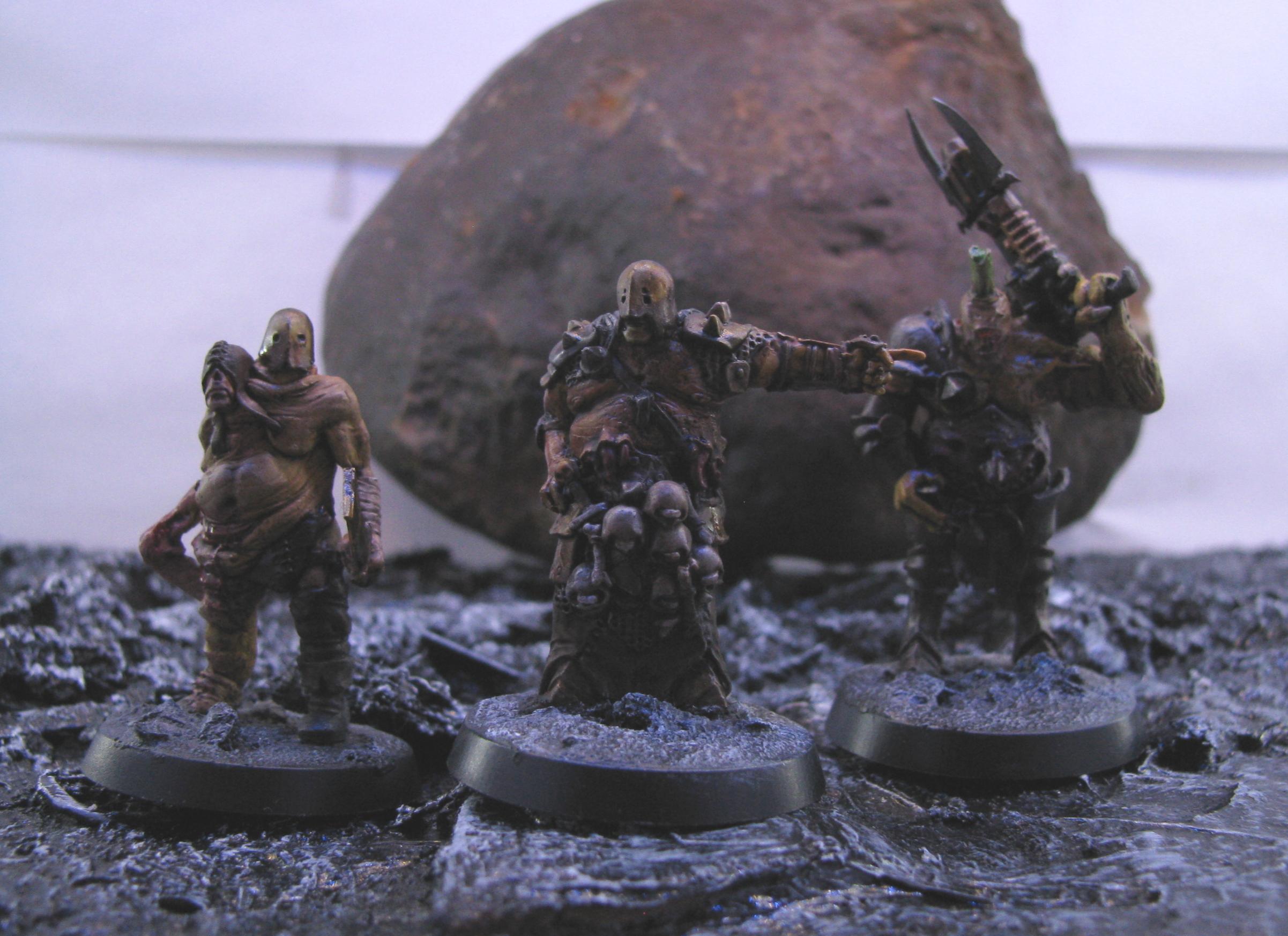 Chaos, Nurgle, Plague, Rotten Factory, Warriors