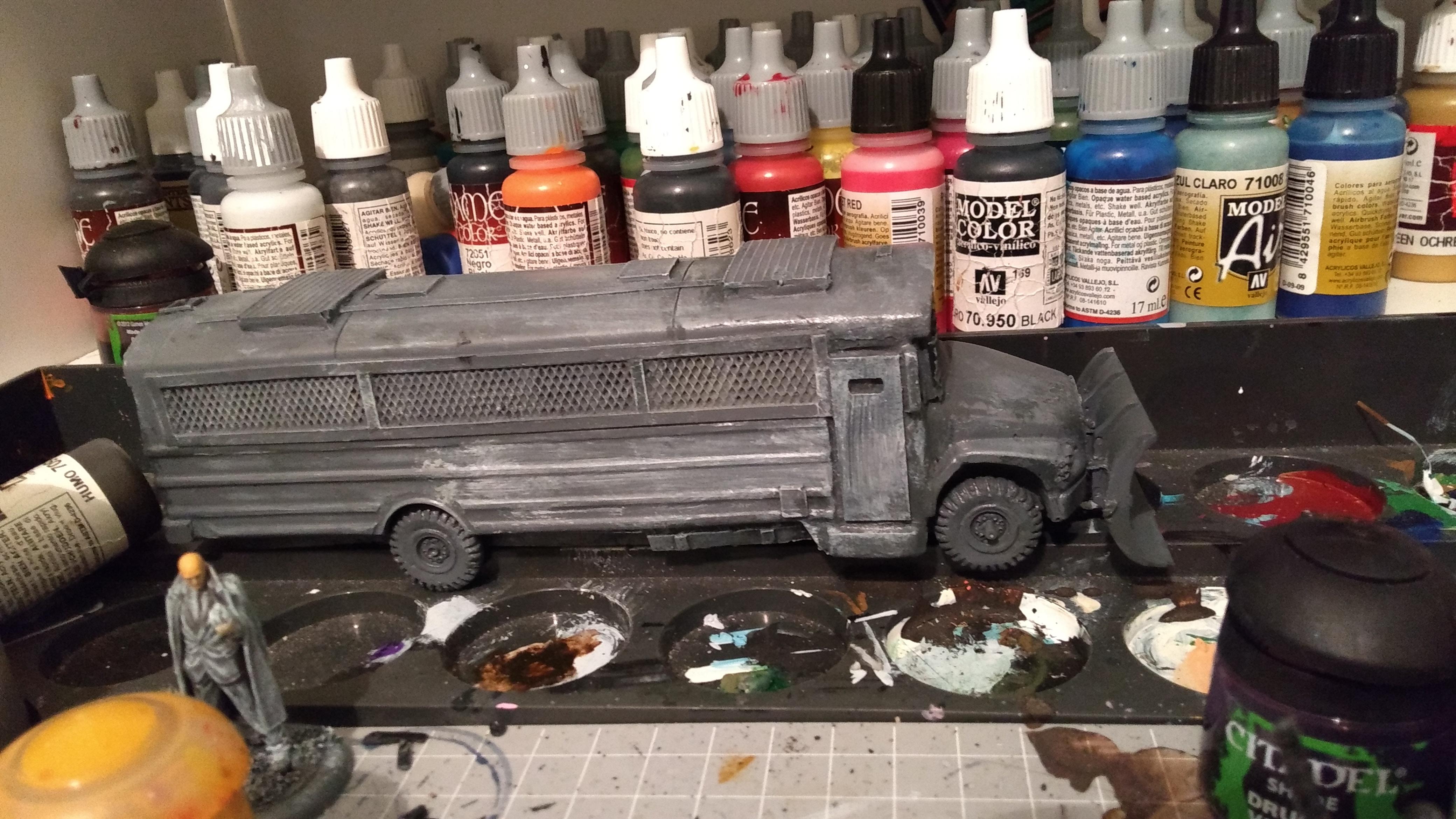 Terrain, Prison bus WIP