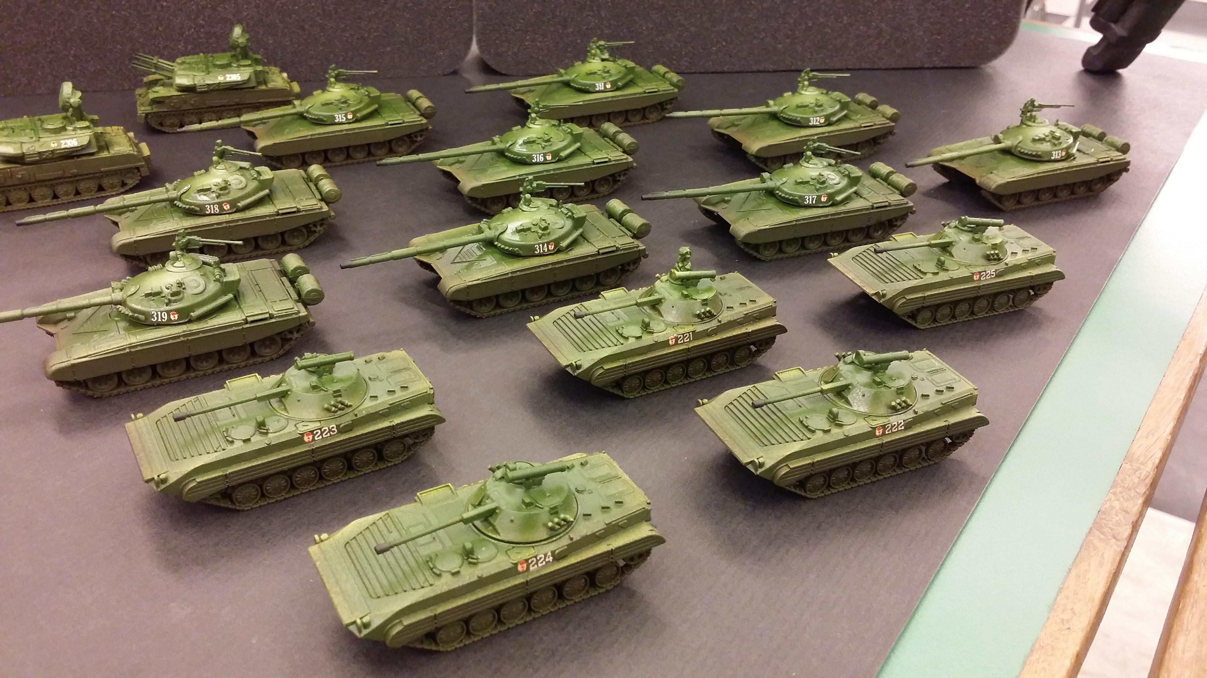 Team Yankee Warsaw Pact. WIP