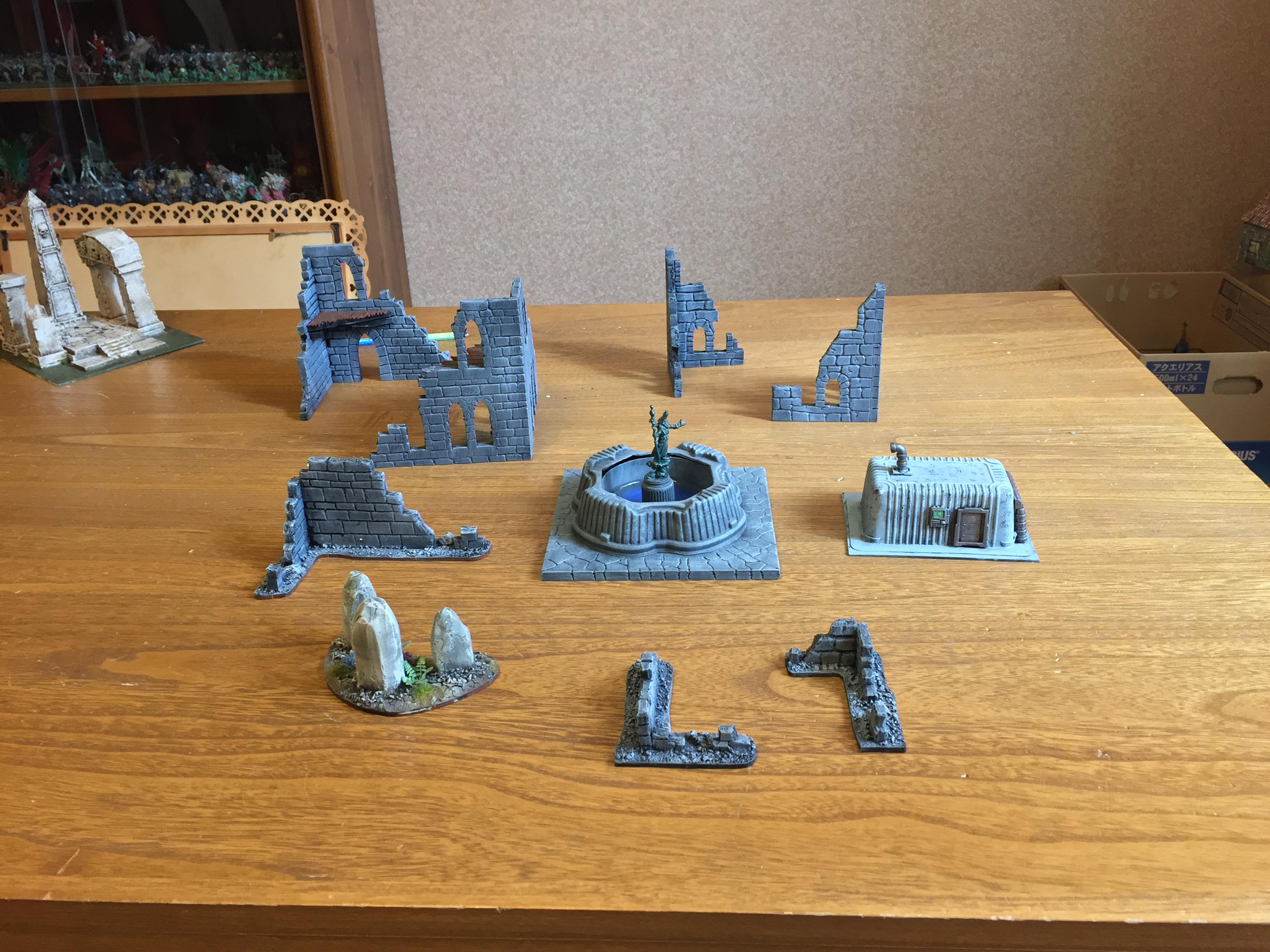 Frostgrave, Ruins, Terrain
