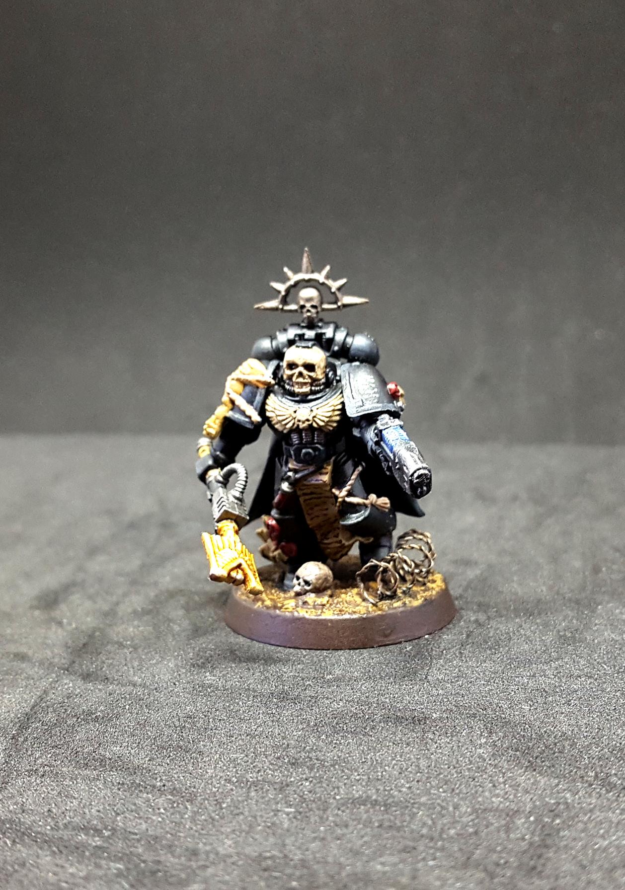 Black Templars, Chaplain, Conversion, Dark Angels, Space Marines