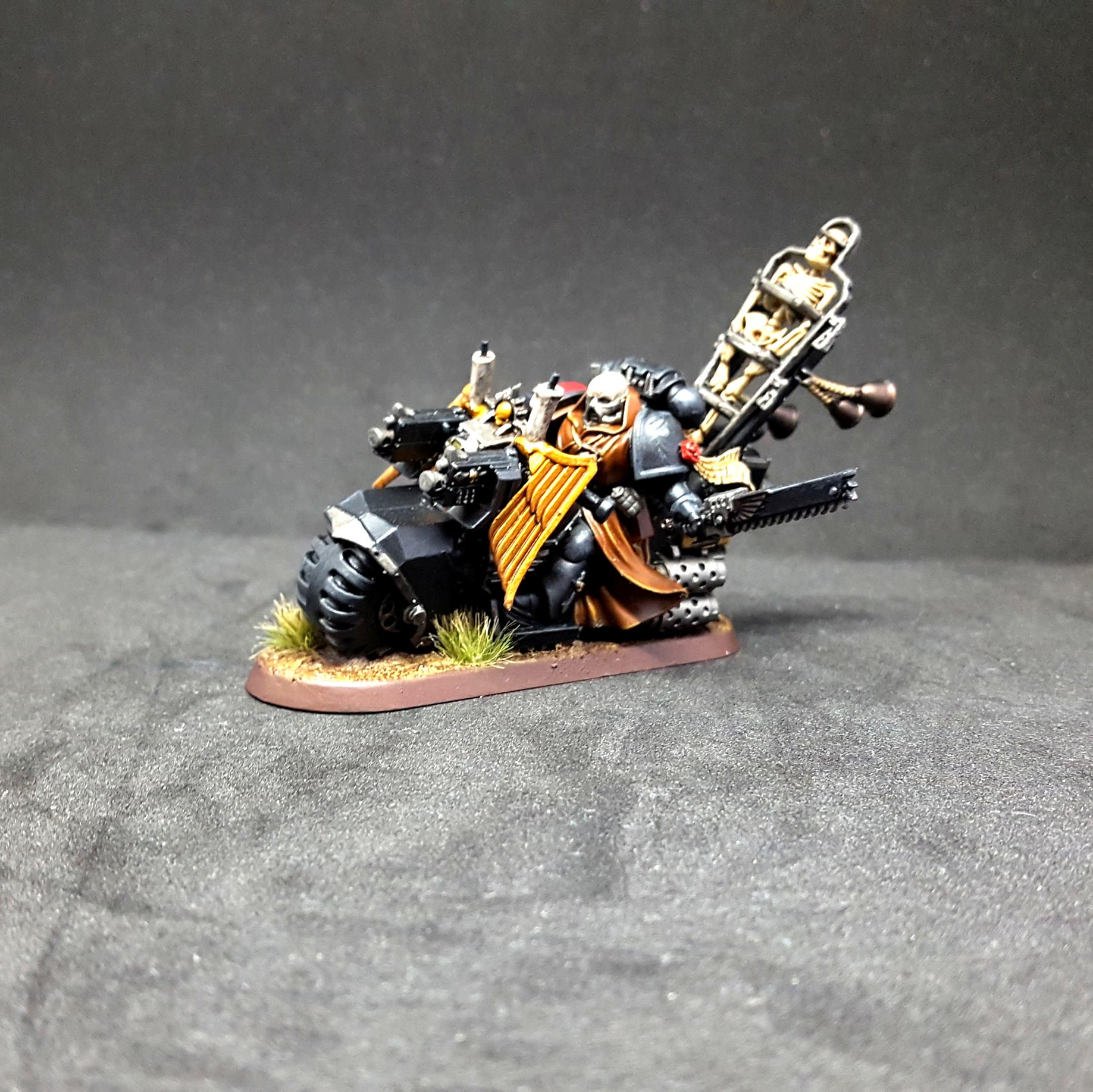 Bike, Black Templars, Conversion, Dark Angels, Space Marines