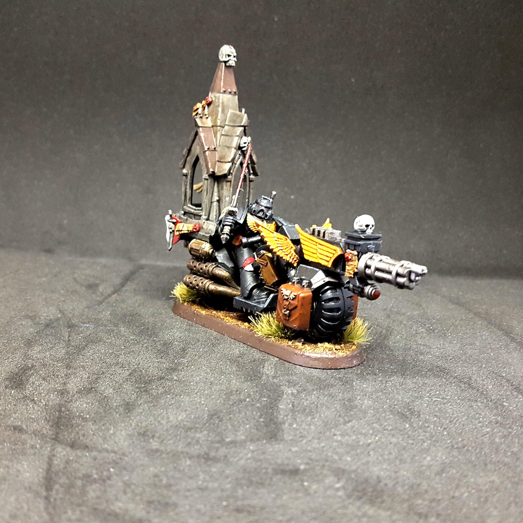 Bike, Black Templars, Conversion, Dark Angels, Space Marines