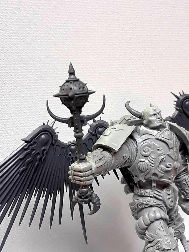 Accursed, Chaos, Children, Conversion, Crozius, Daemons, Emperor's, Slaanesh, Space, Space Marines, Warband