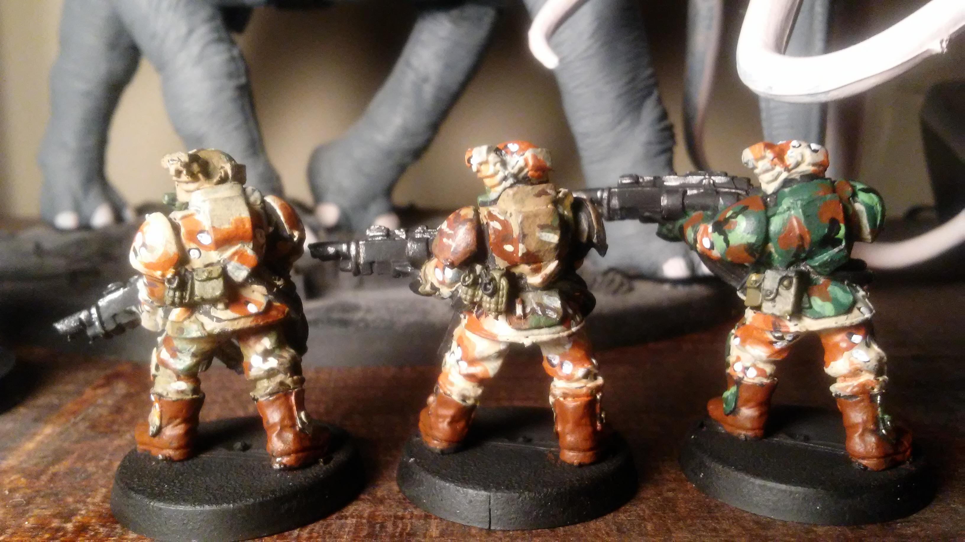 Cadians, Camouflage, Kasrkin - Camo Kasrkin WiP - Gallery - DakkaDakka