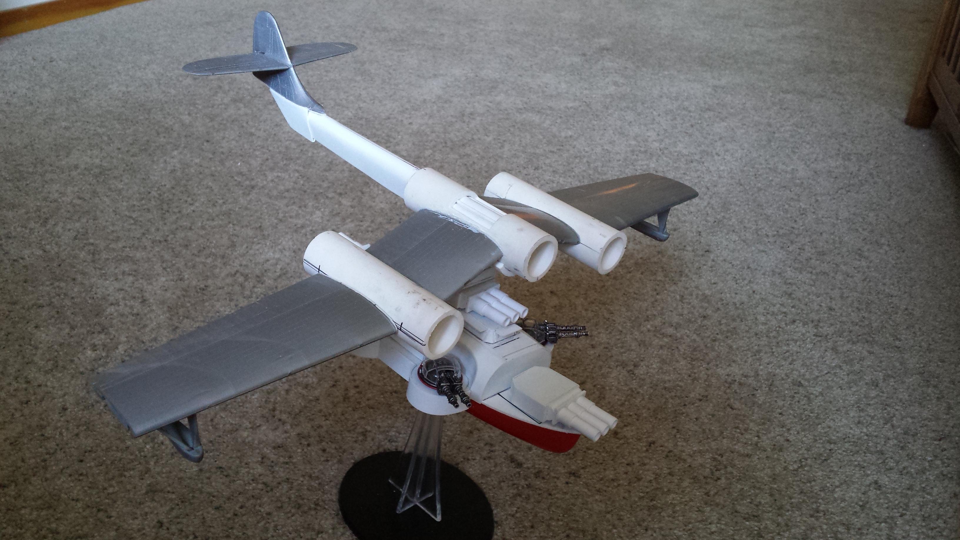 Flying Battlefortress Progress