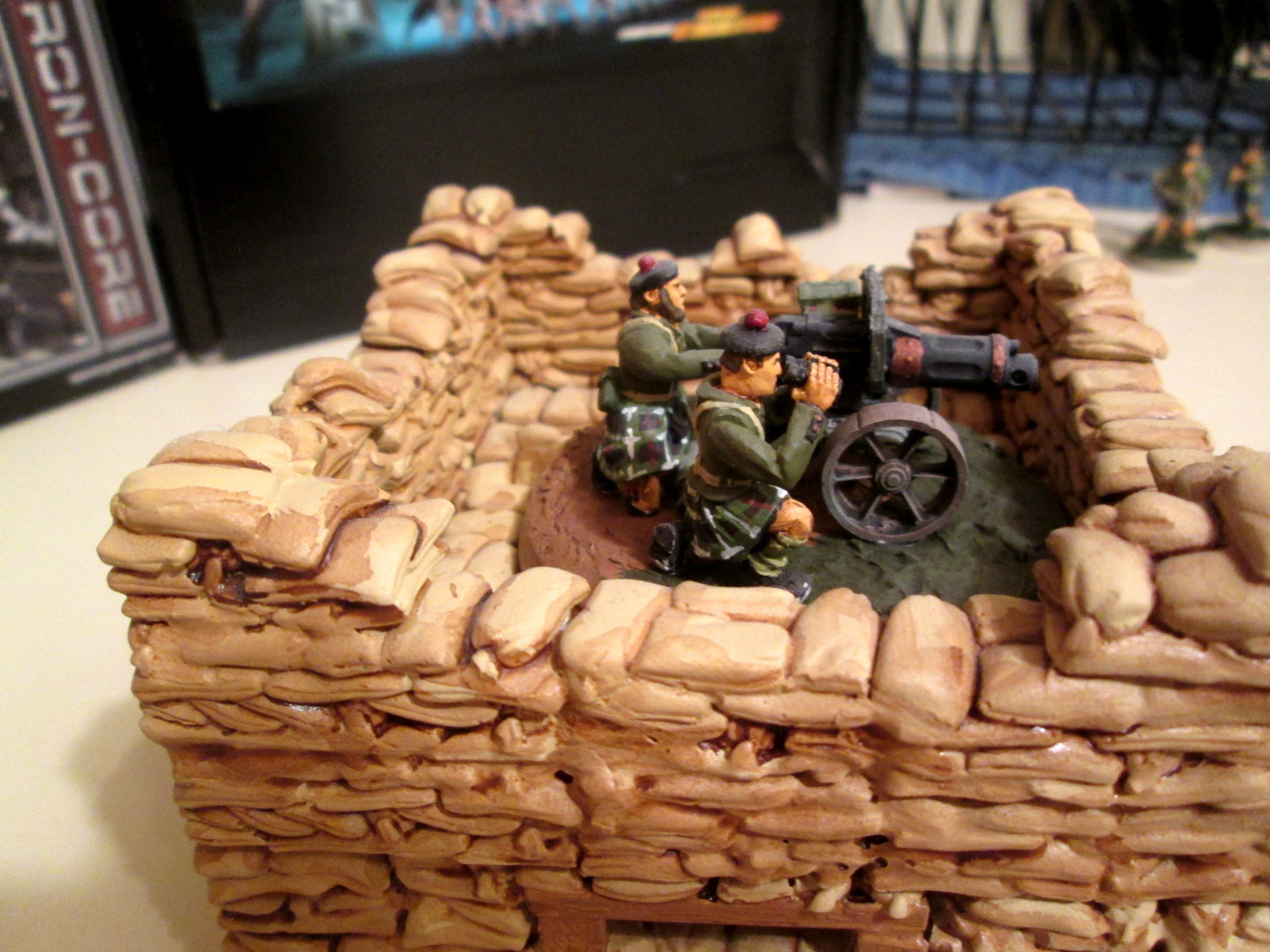 Bunker, Hirst Arts, Imperial Guard, Kromlech, Sandbags