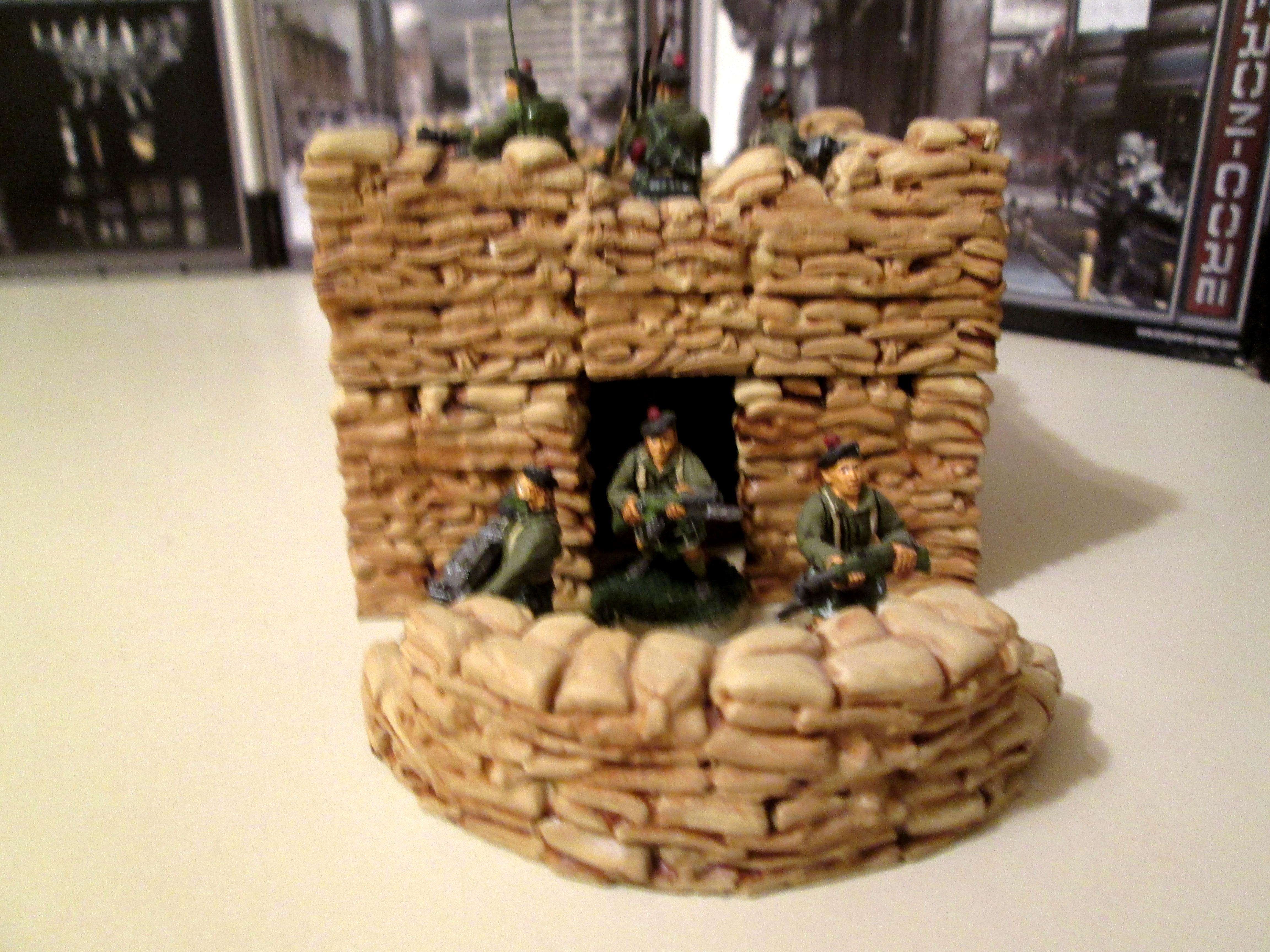 Bunker, Hirst Arts, Imperial Guard, Kromlech, Sandbags