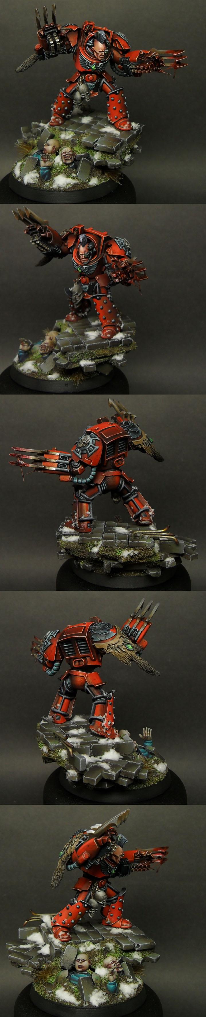 Pro-painted, Space Marines, Terminator Armor