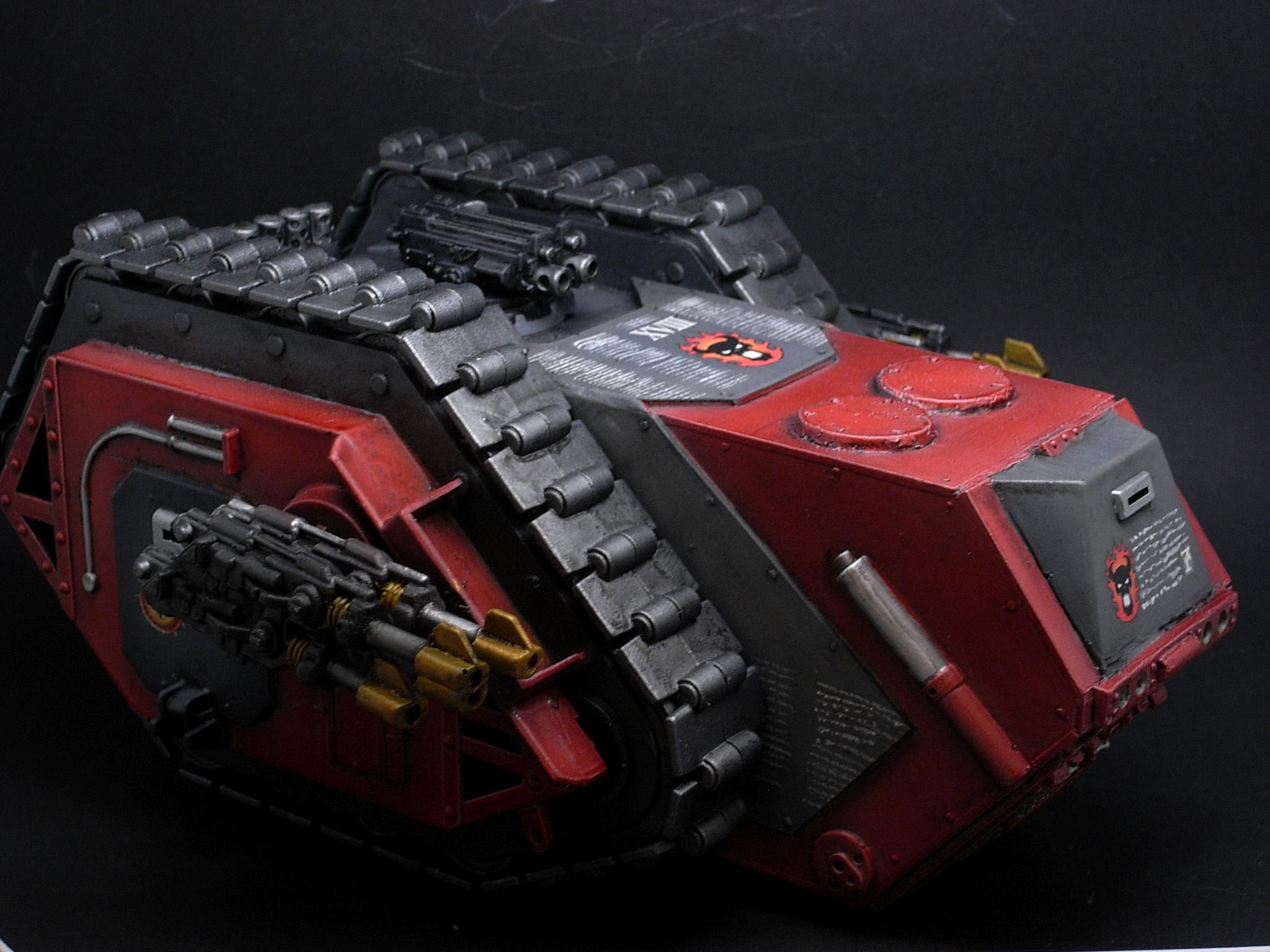 Adeptus Astartes, Astartes, Classic, Conversion, Heresy, Land Raider, Proteus, Rogue Trader, Rt, Spartan, Warhammer 40,000, Word Bearers