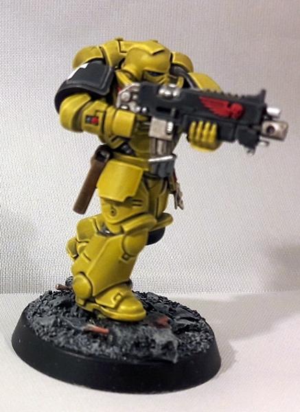 Imperial Fists, Intercessors, Primaris, Space Marines, Urban, Yellow