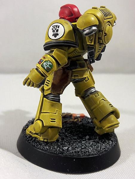Imperial Fists, Intercessors, Primaris, Space Marines, Urban, Yellow