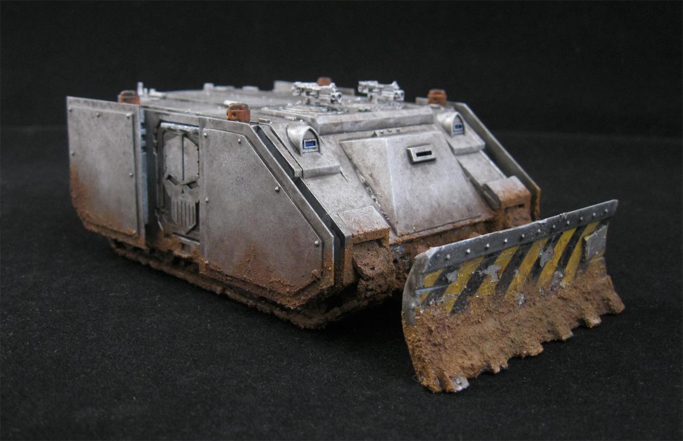 Conversion, Horus Heresy, Iron Warriors, Rhino, Side-armour, Space Marines