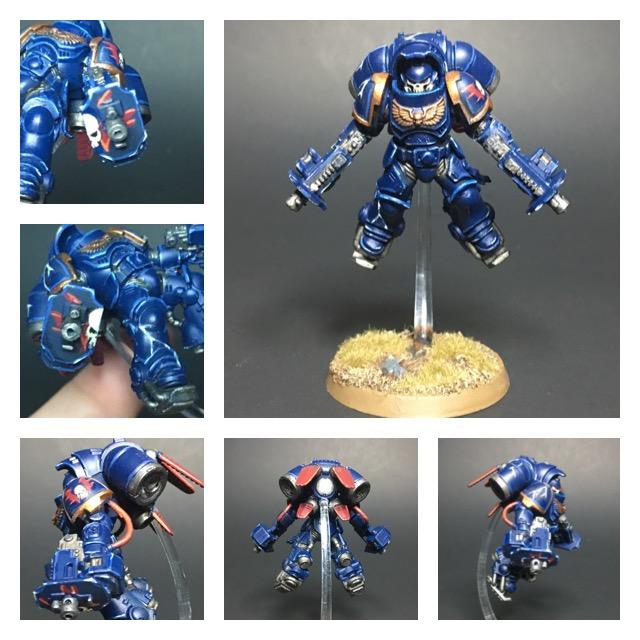Night Lords Primaris Inceptor Marine