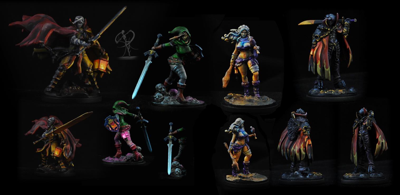 Berserk, Chrono Trigger, Female, Gurren Lagann, Guts, Kingdom Death, Legend Of Zelda, Link, Non-Metallic Metal, Object Source Lighting