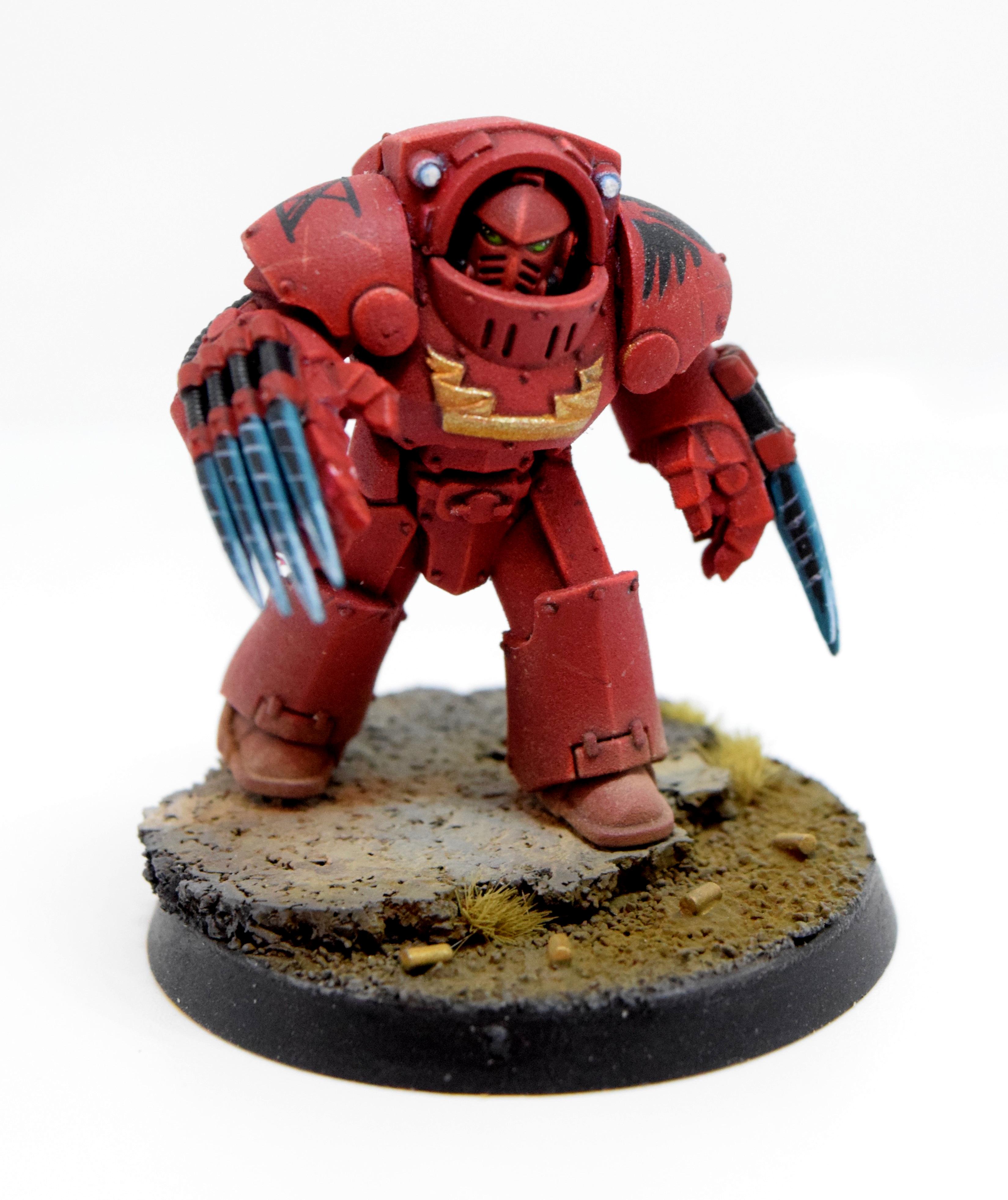 Blood Angels, Lightning Claw, Tartaros, Terminator Armor
