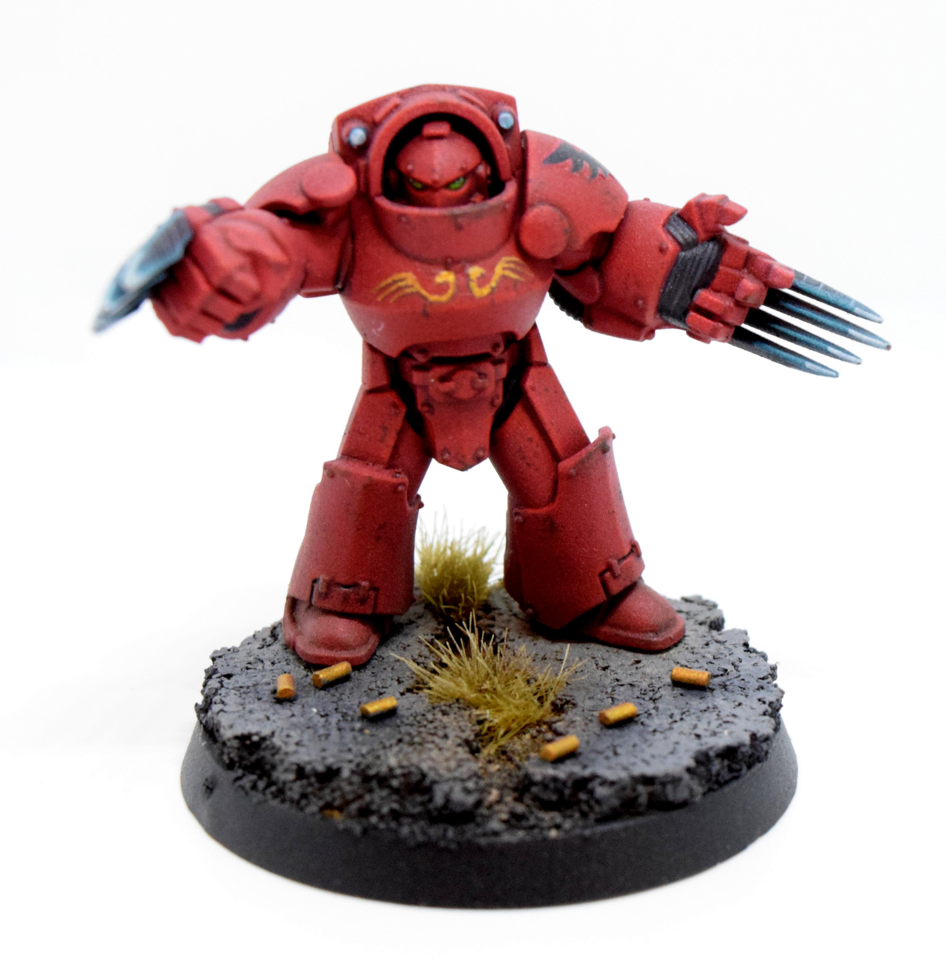 Blood Angels, Lightning Claw, Tartaros, Terminator Armor