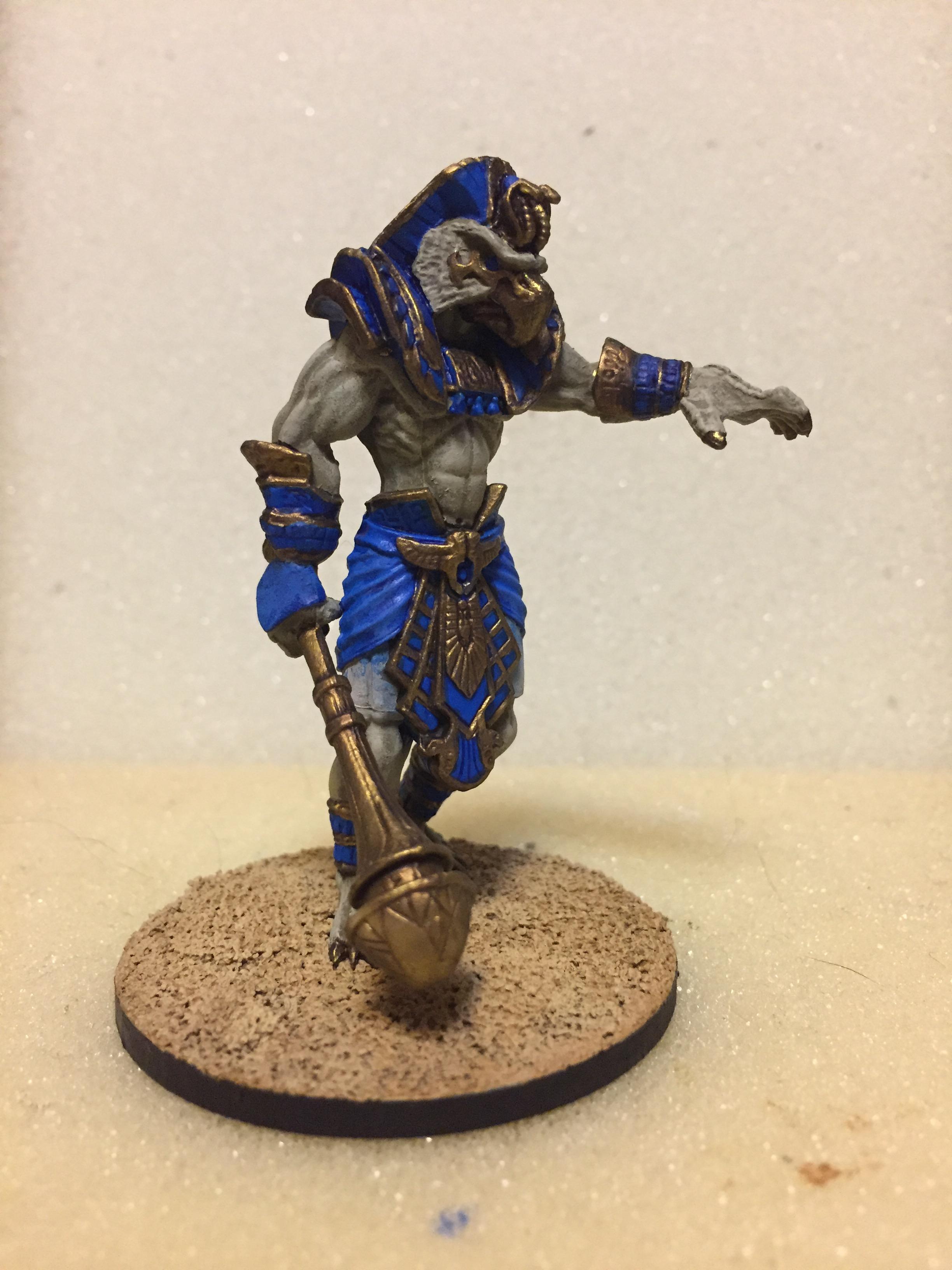 Bones, Egyptian, Reaper, Statue