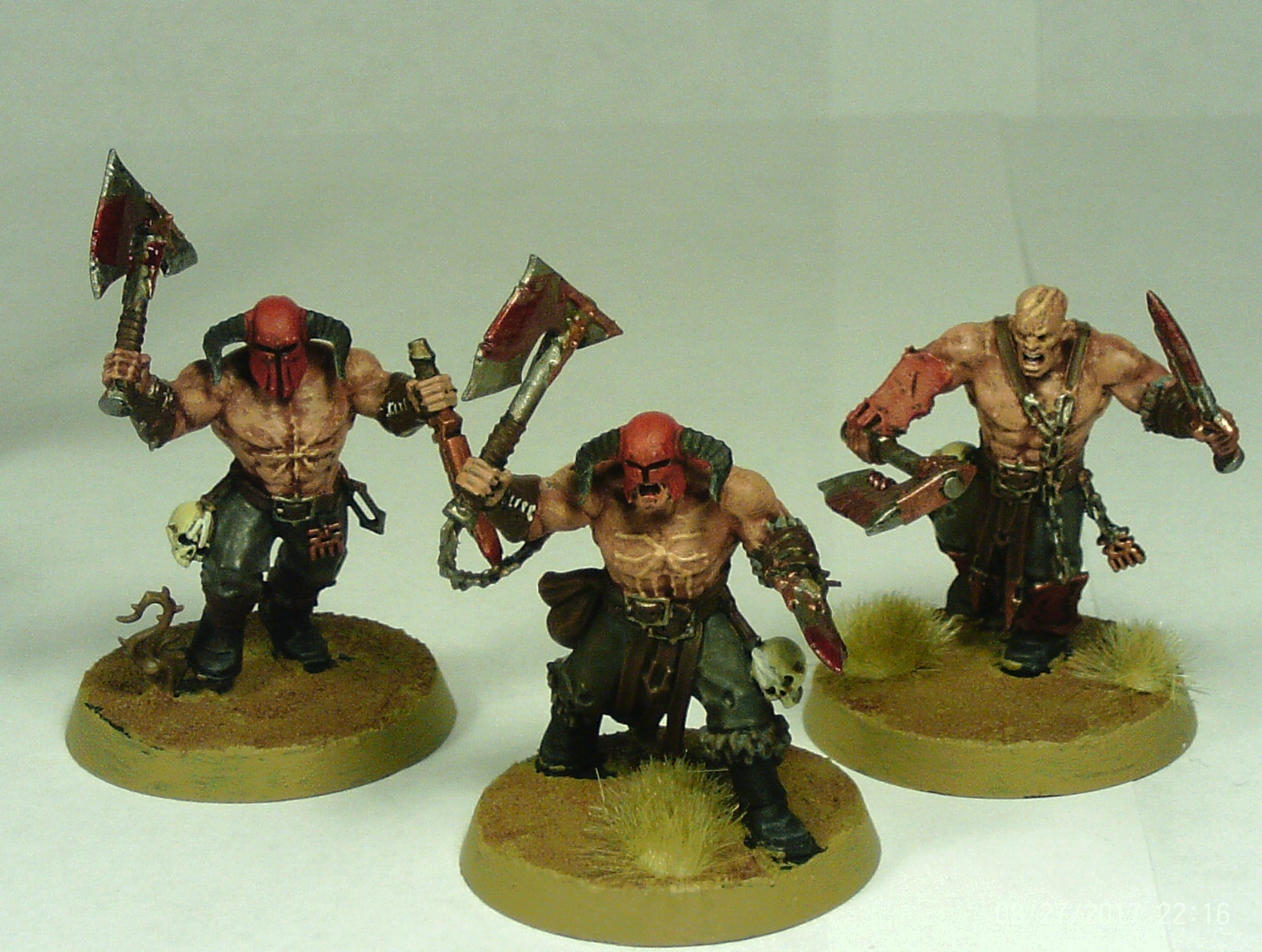 Axe, Berserkers, Blood, Bloodbound, Bloodreavers, Chaos, Khorne, Sigmar, Warhammer Fantasy