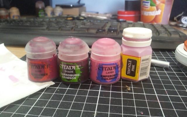 paints used