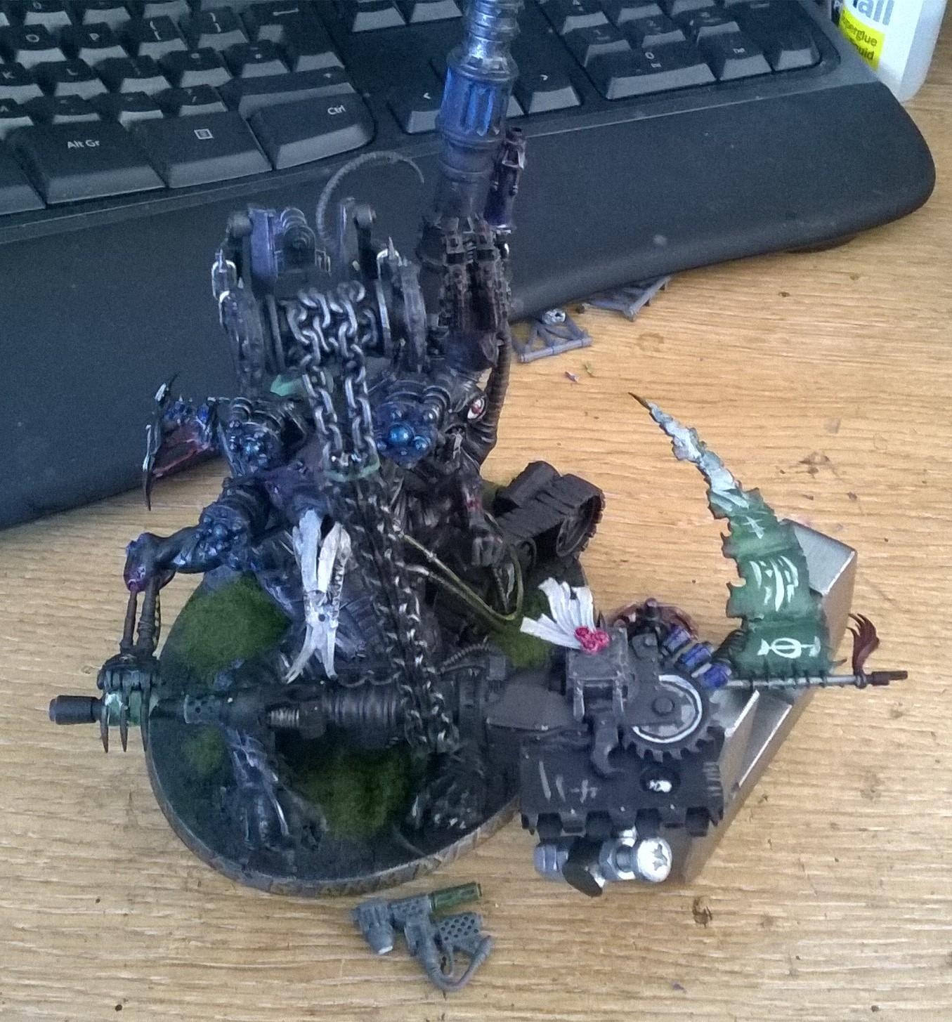 30k, Adeptus Mechanicus, Admech, Hellpit, Kitbash, Malagra, Power Axe, Skaven