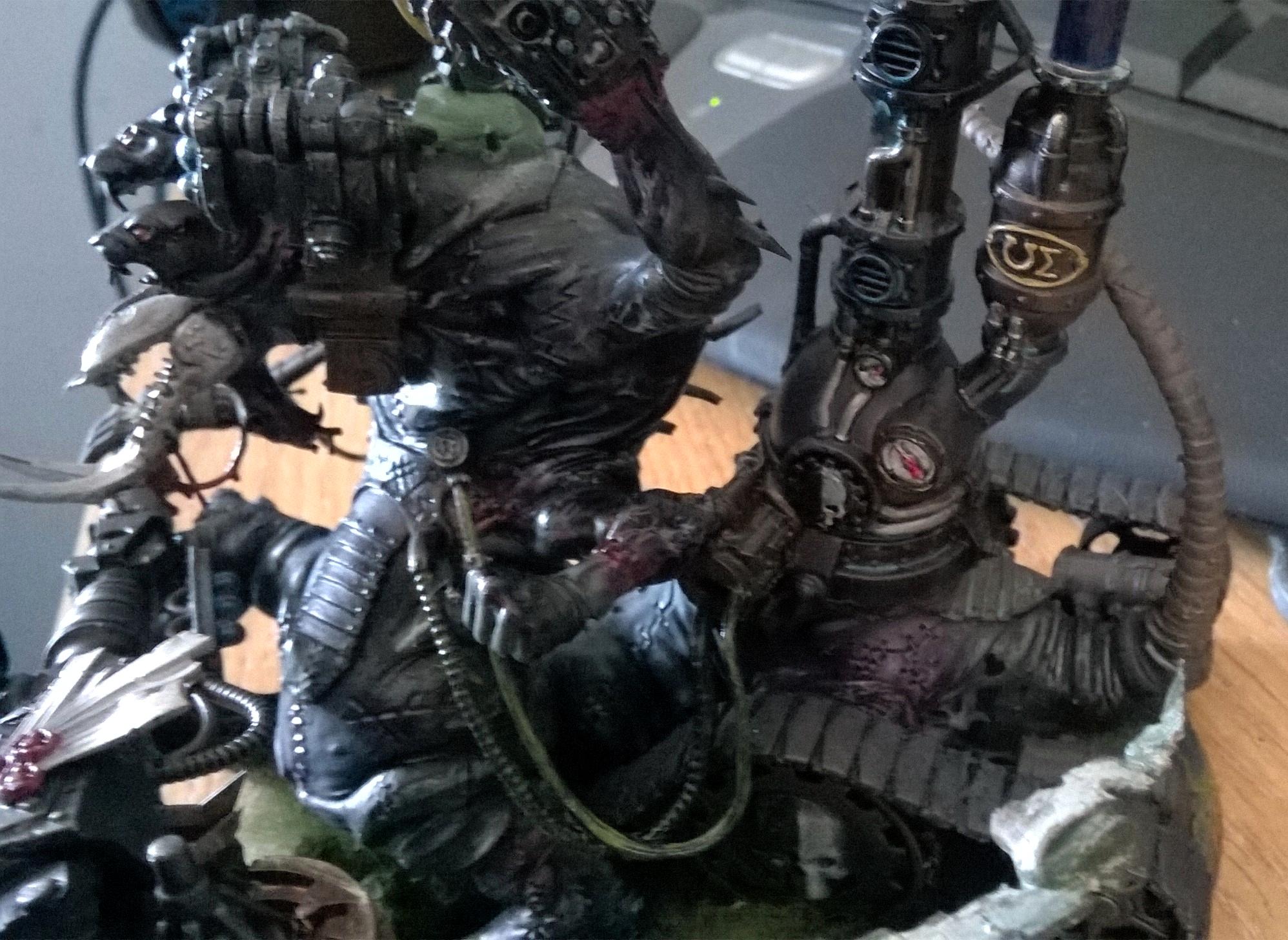 30k, Adeptus Mechanicus, Admech, Hellpit, Kitbash, Malagra, Power Axe, Skaven