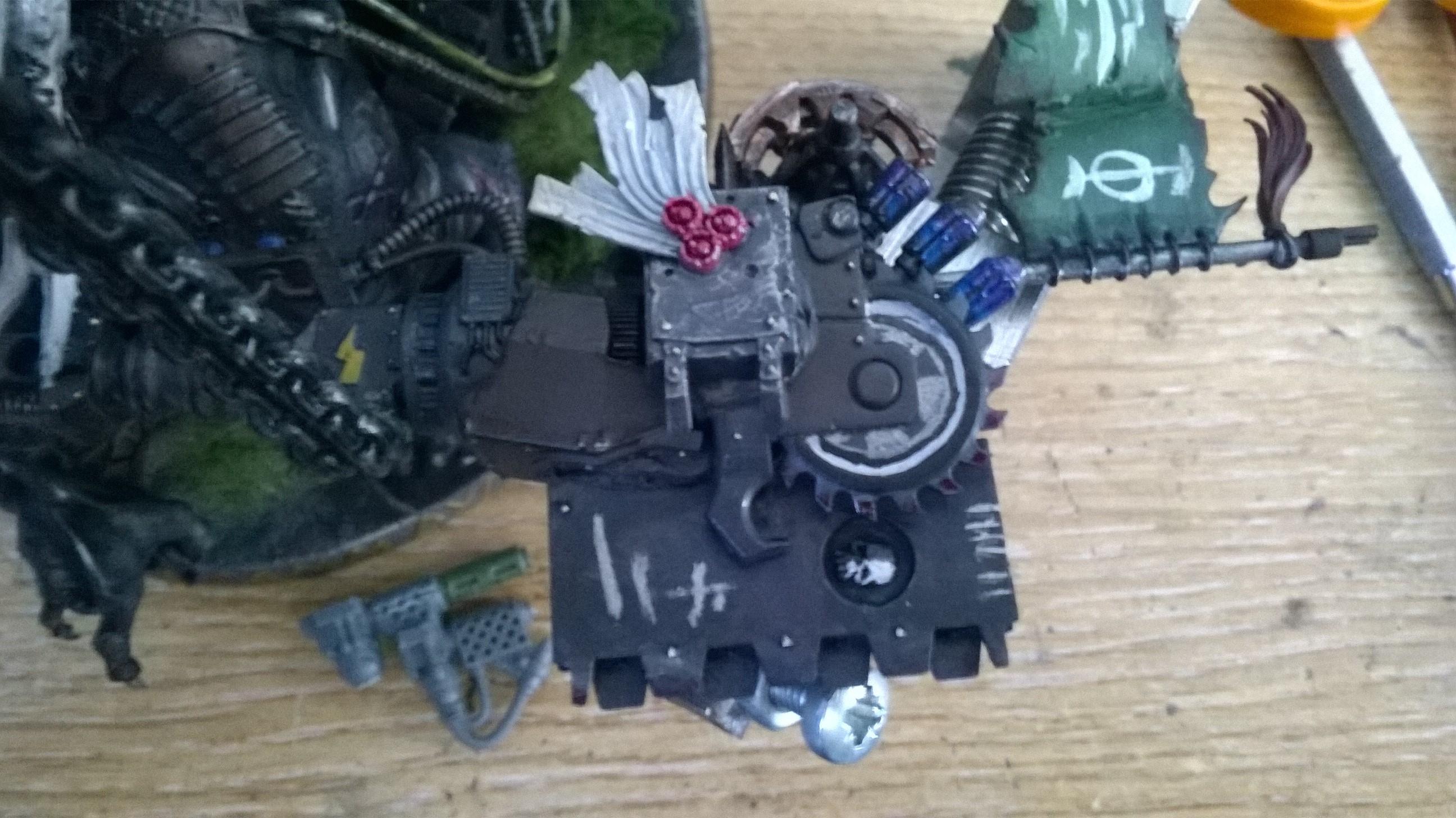 30k, Adeptus Mechanicus, Admech, Hellpit, Kitbash, Malagra, Power Axe, Skaven