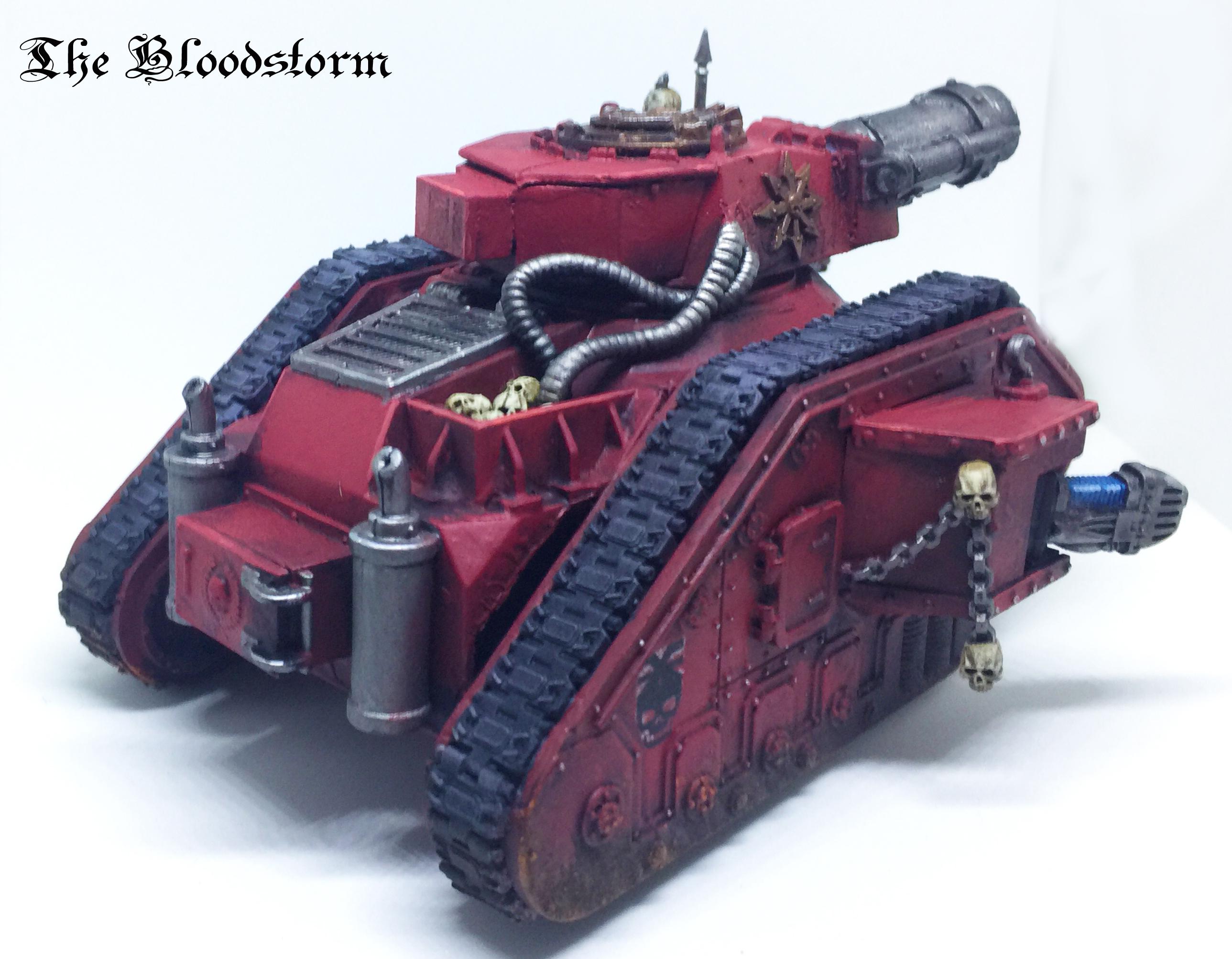 Chaos, Cultists, Khorne, Leman Russ, Renegades, Tank, Warhammer 40,000