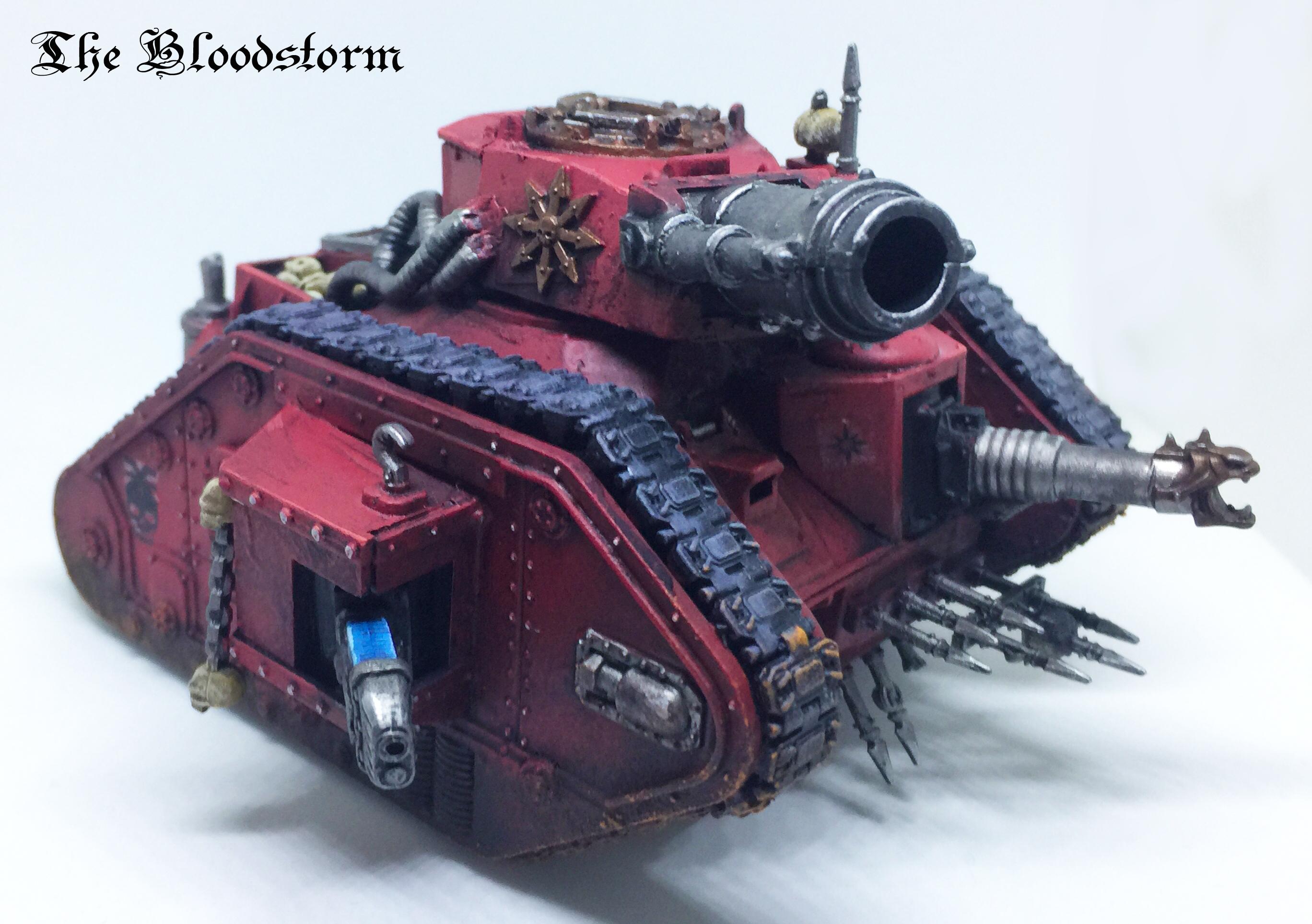 Chaos, Cultists, Khorne, Leman Russ, Renegades, Tank, Warhammer 40,000