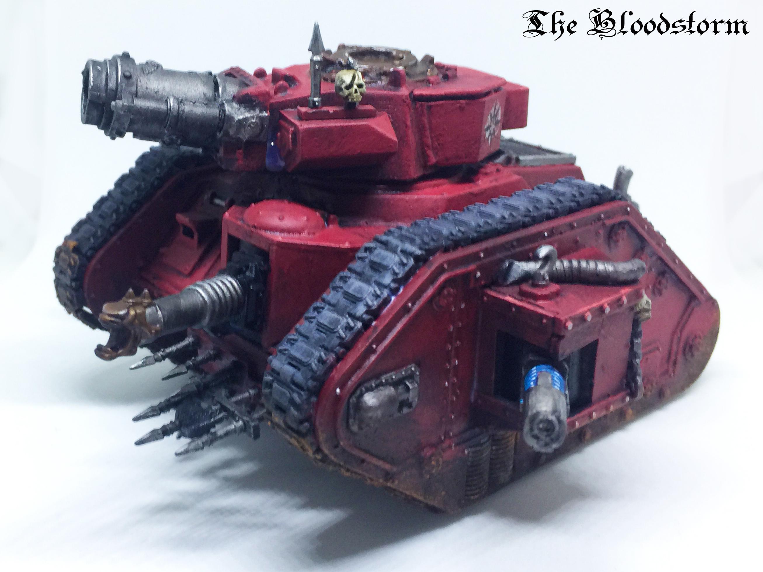 Chaos, Cultists, Khorne, Leman Russ, Renegades, Tank, Warhammer 40,000