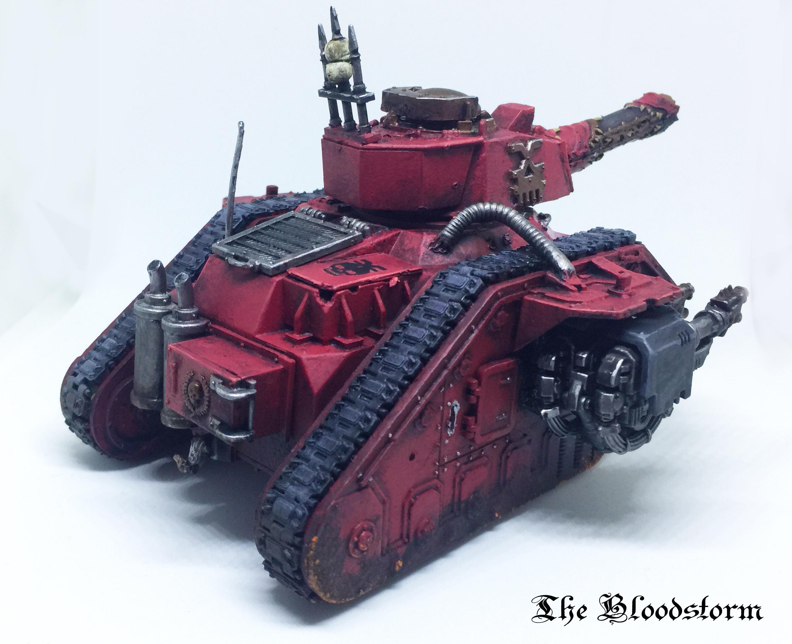 Chaos, Khorne, Leman Russ Exterminator, Renegades, Tank, Warhammer 40,000