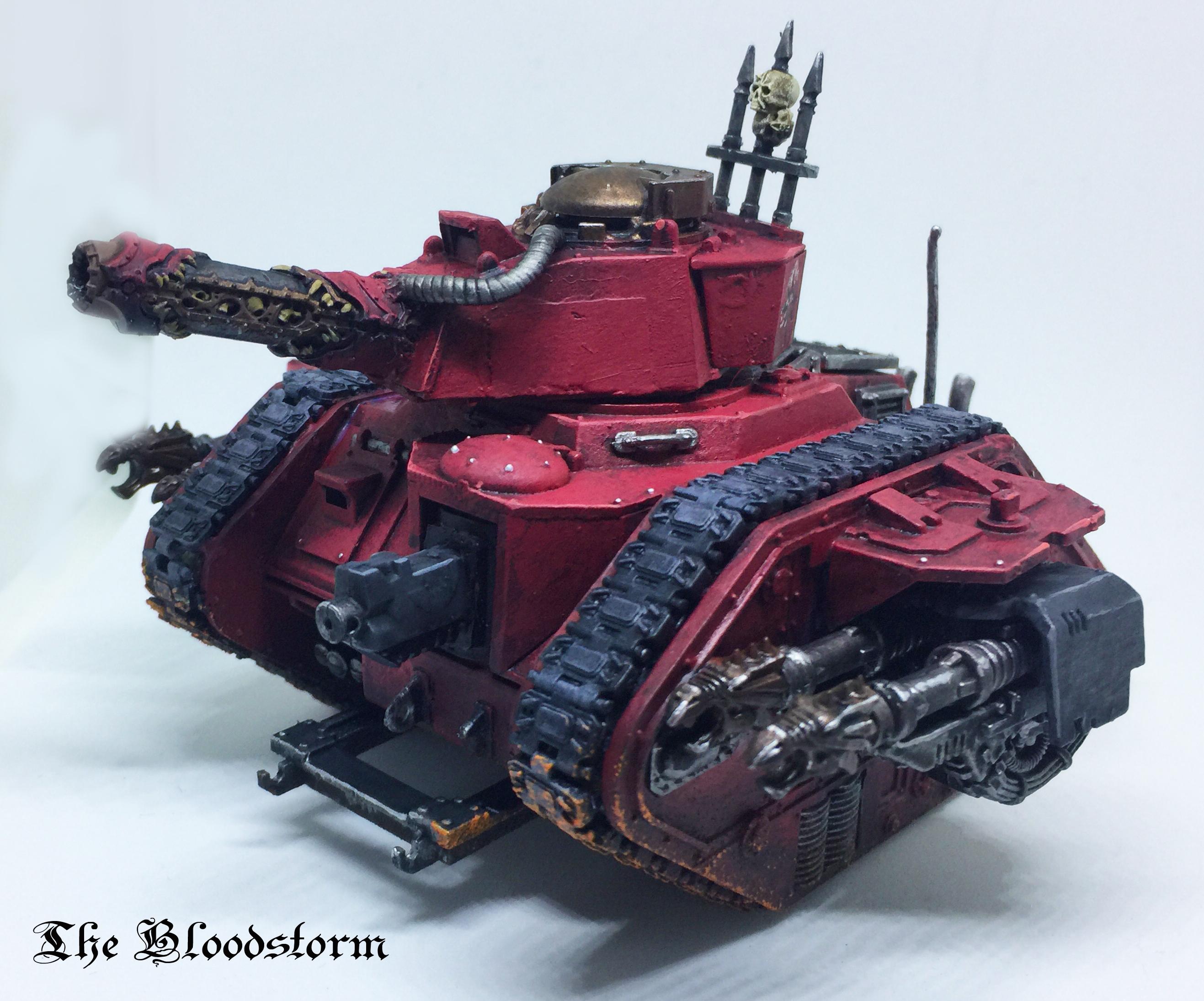 Chaos, Khorne, Leman Russ Exterminator, Renegades, Tank, Warhammer 40,000