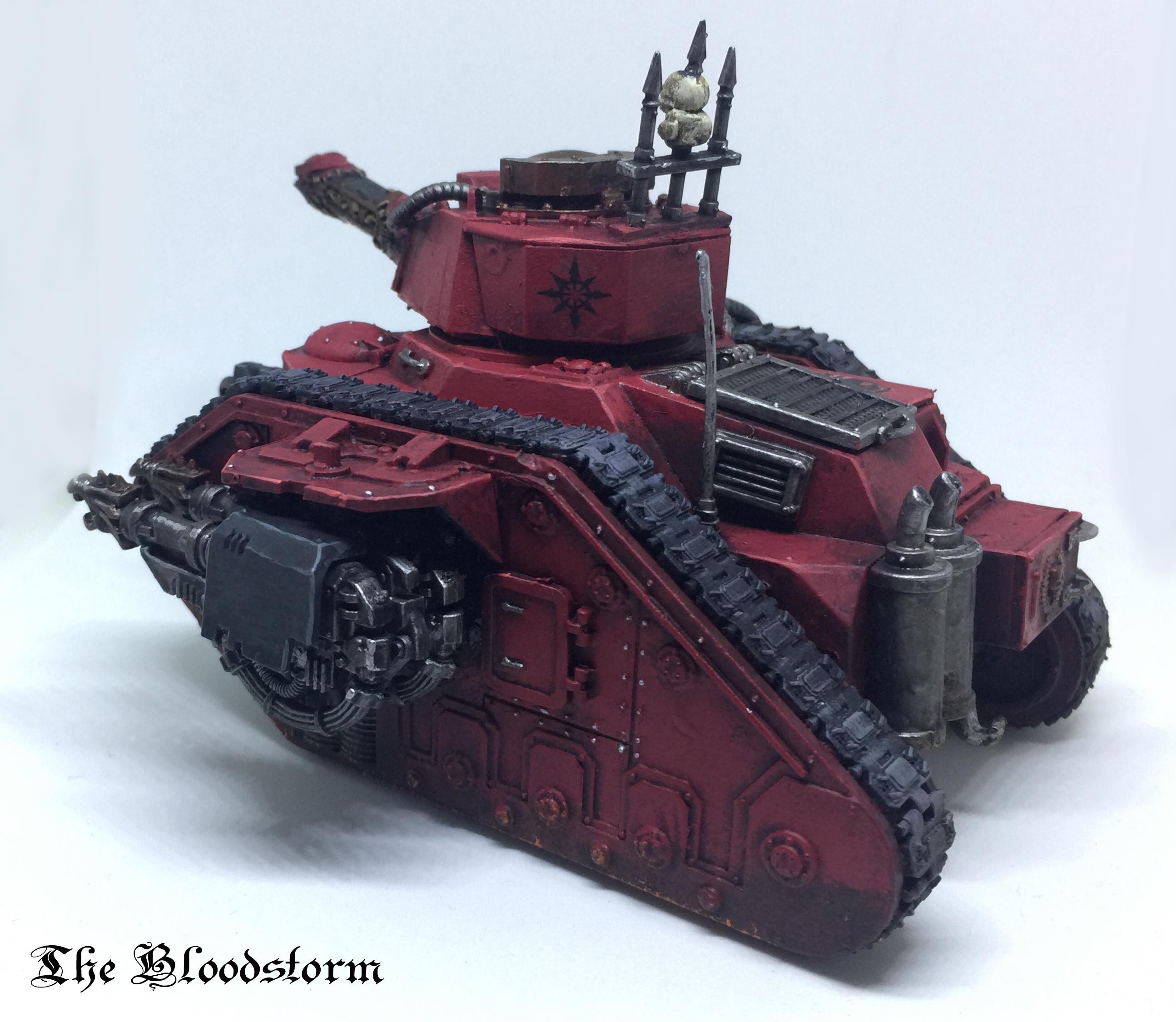 Chaos, Khorne, Leman Russ Exterminator, Renegades, Tank, Warhammer 40,000