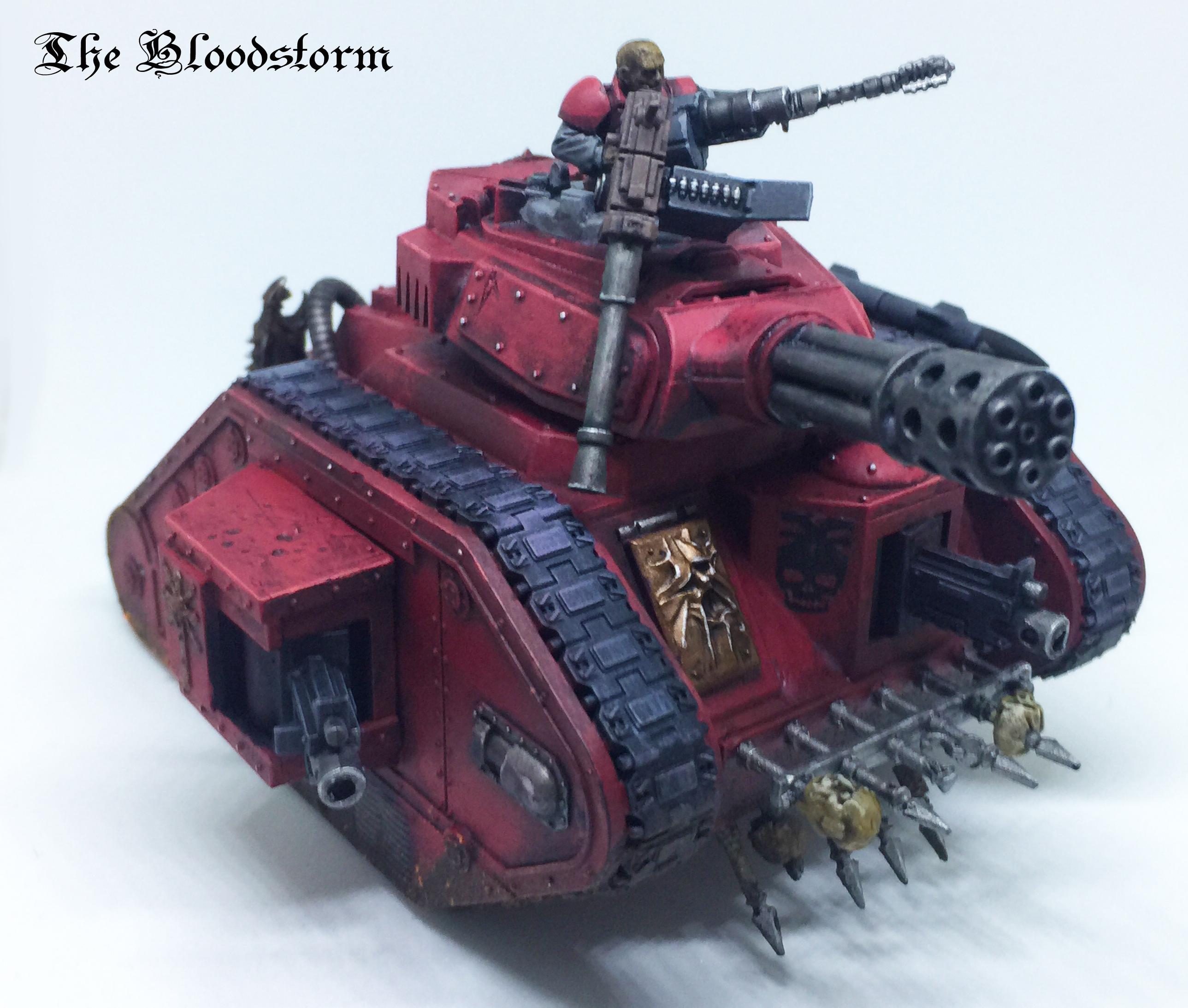 Chaos, Cultists, Khorne, Leman Russ, Renegades, Tank, Warhammer 40,000