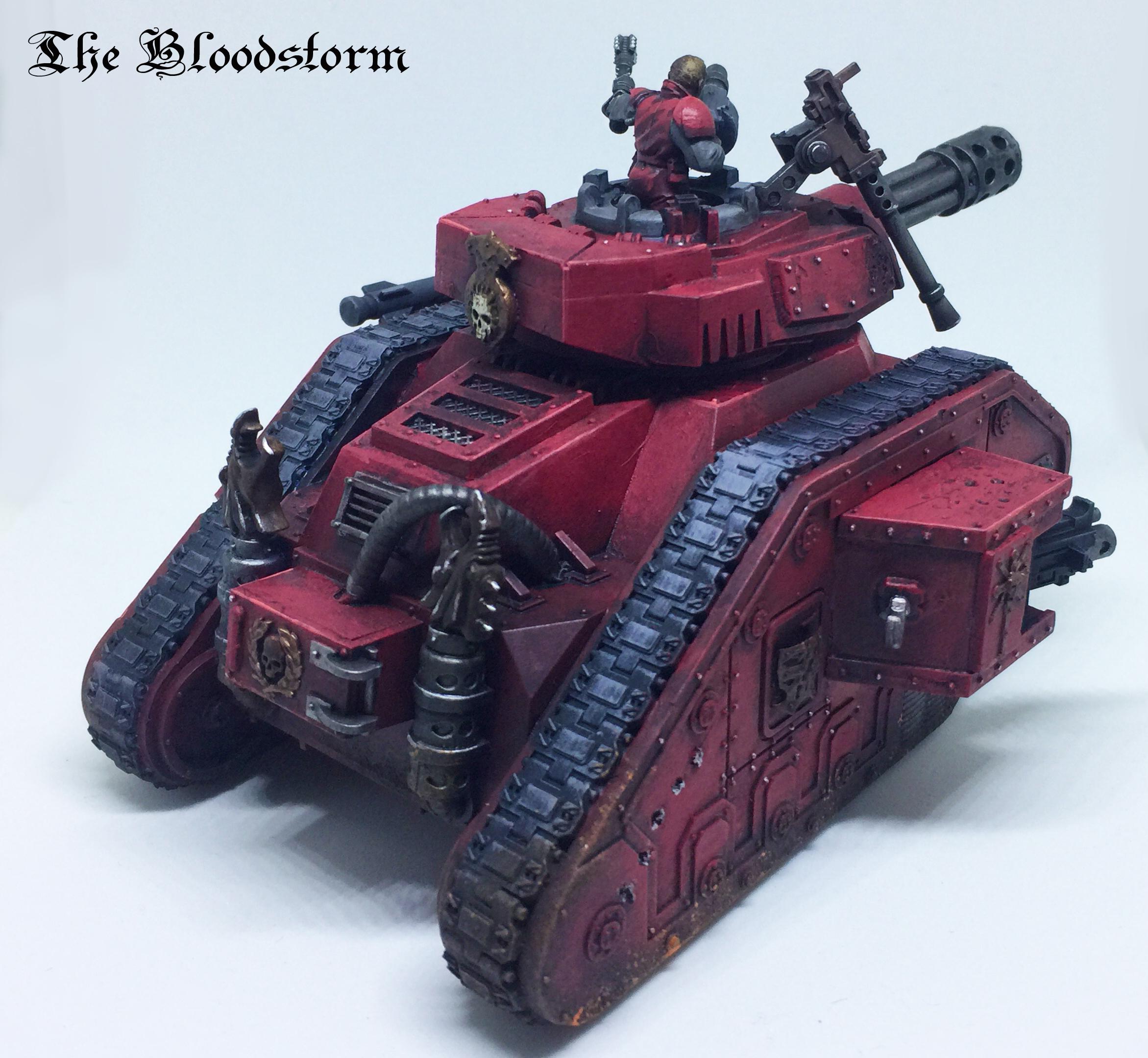 Chaos, Cultists, Khorne, Leman Russ, Renegades, Tank, Warhammer 40,000