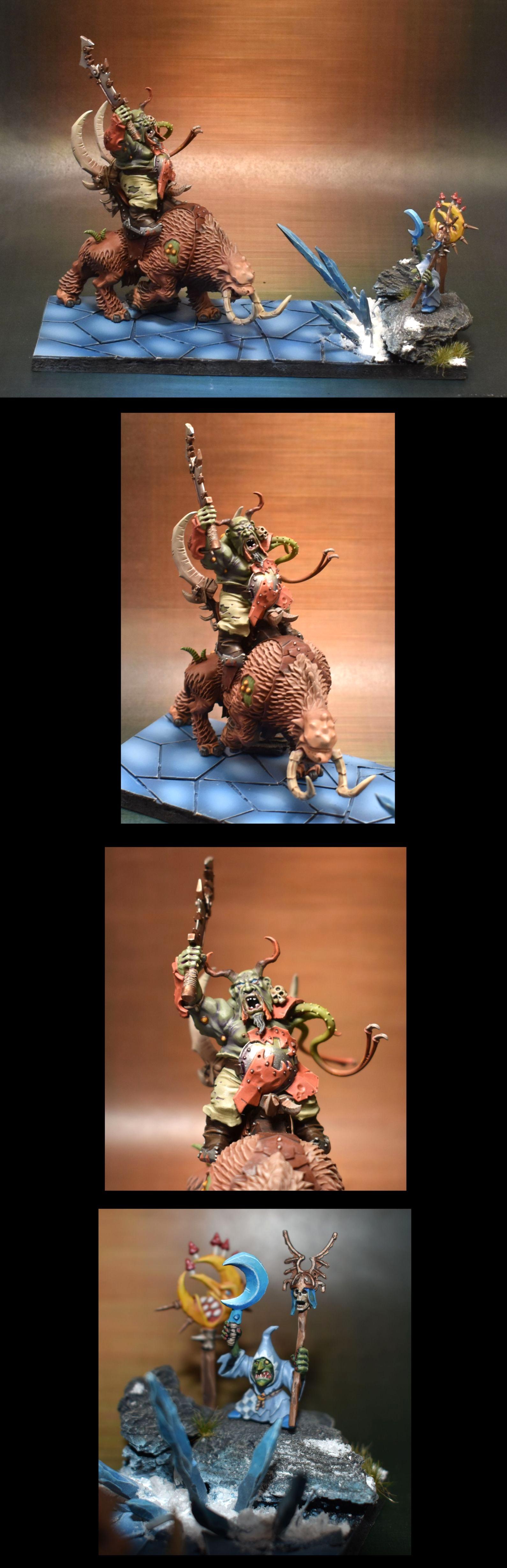 Brutal, Chaos, Diorama, Duel, Goblins, Ice, Ogres, Shaman