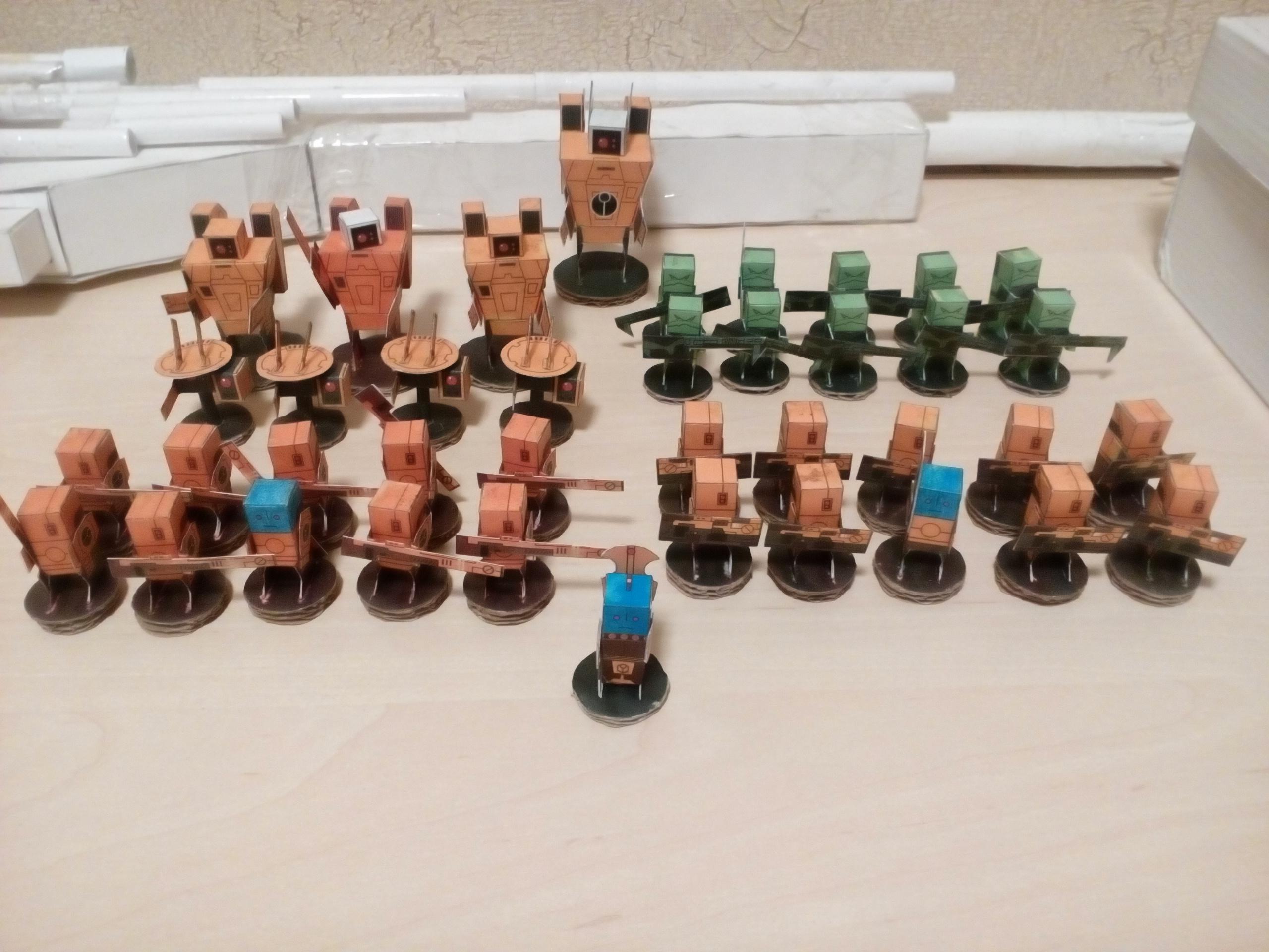 Humour, Paper, Papercraft, Scratch Build, Tau