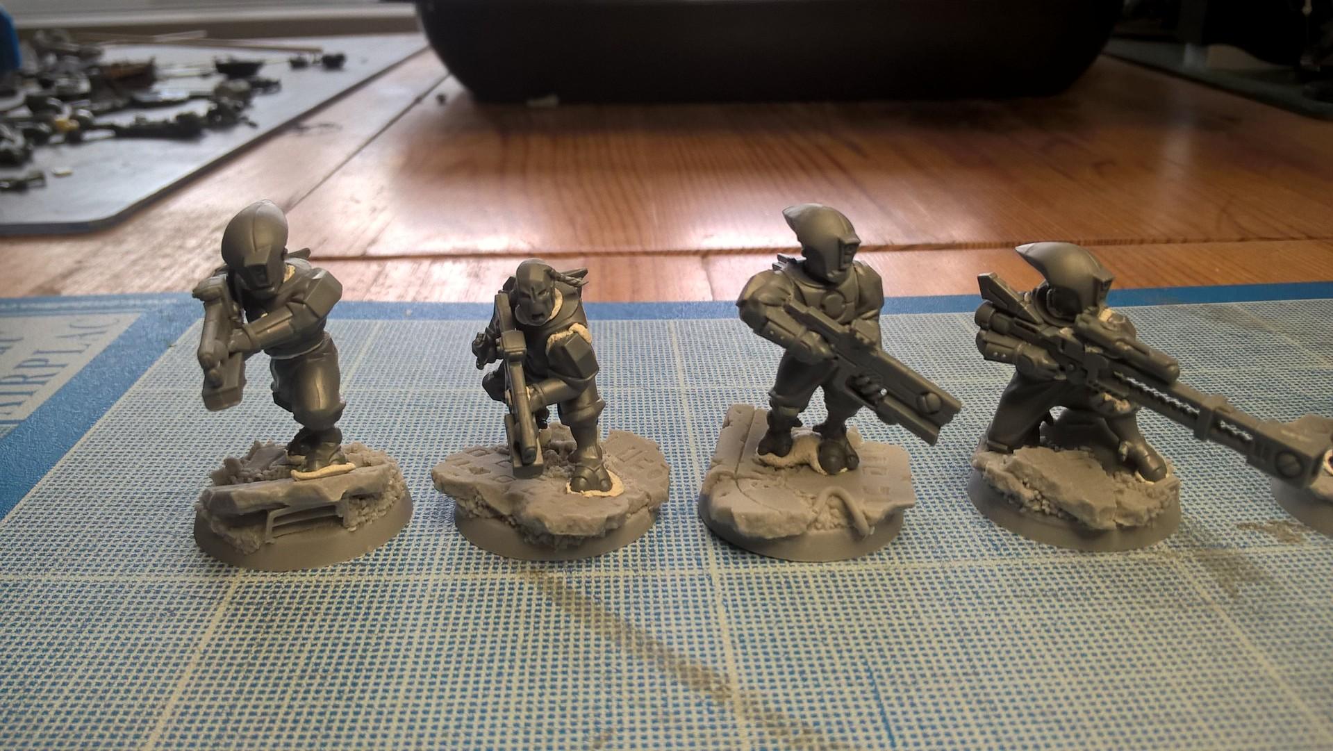 Kill Team, Pathfinders, Shadow Wars, Tau