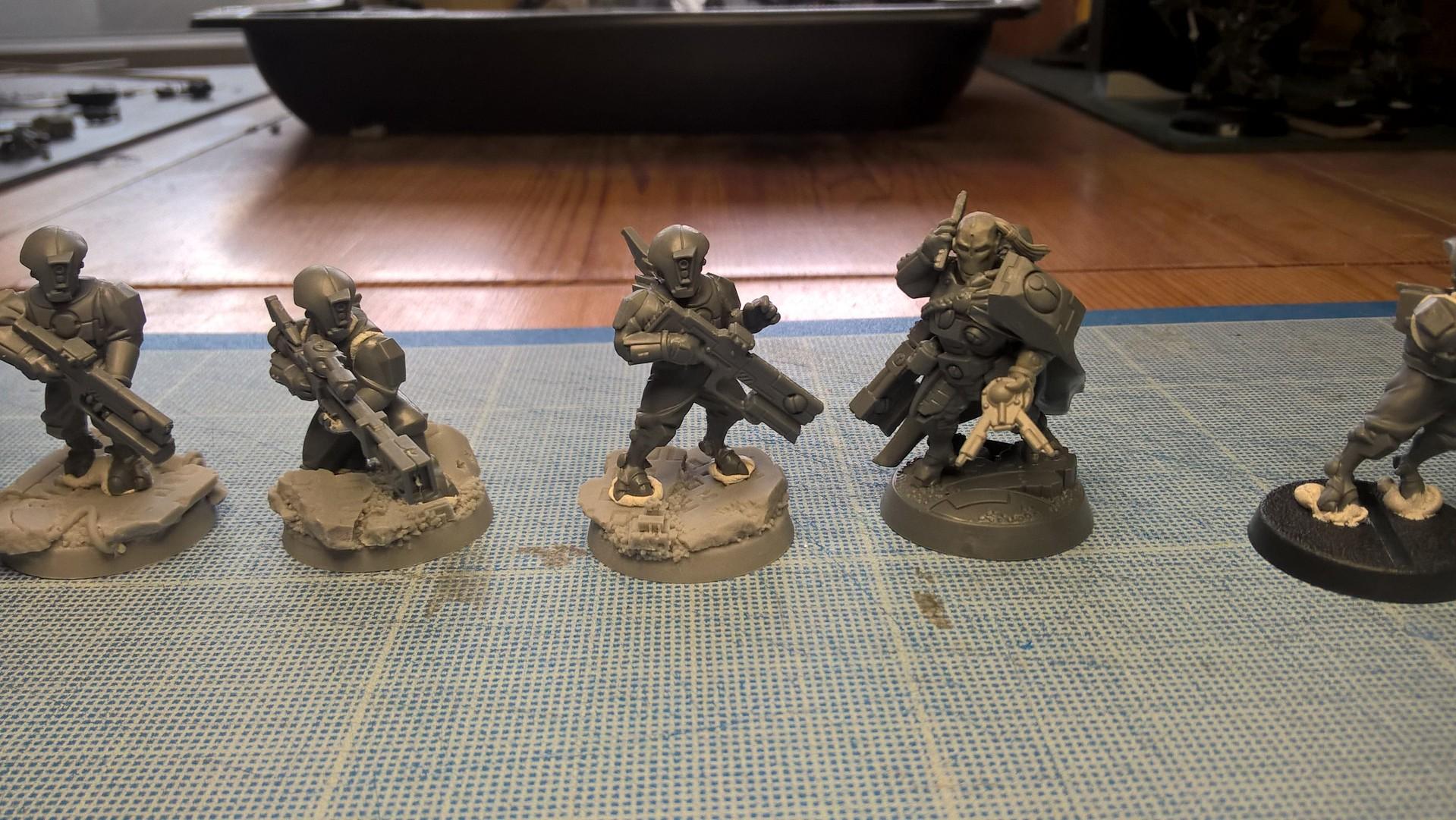 Kill Team, Pathfinders, Shadow Wars, Tau