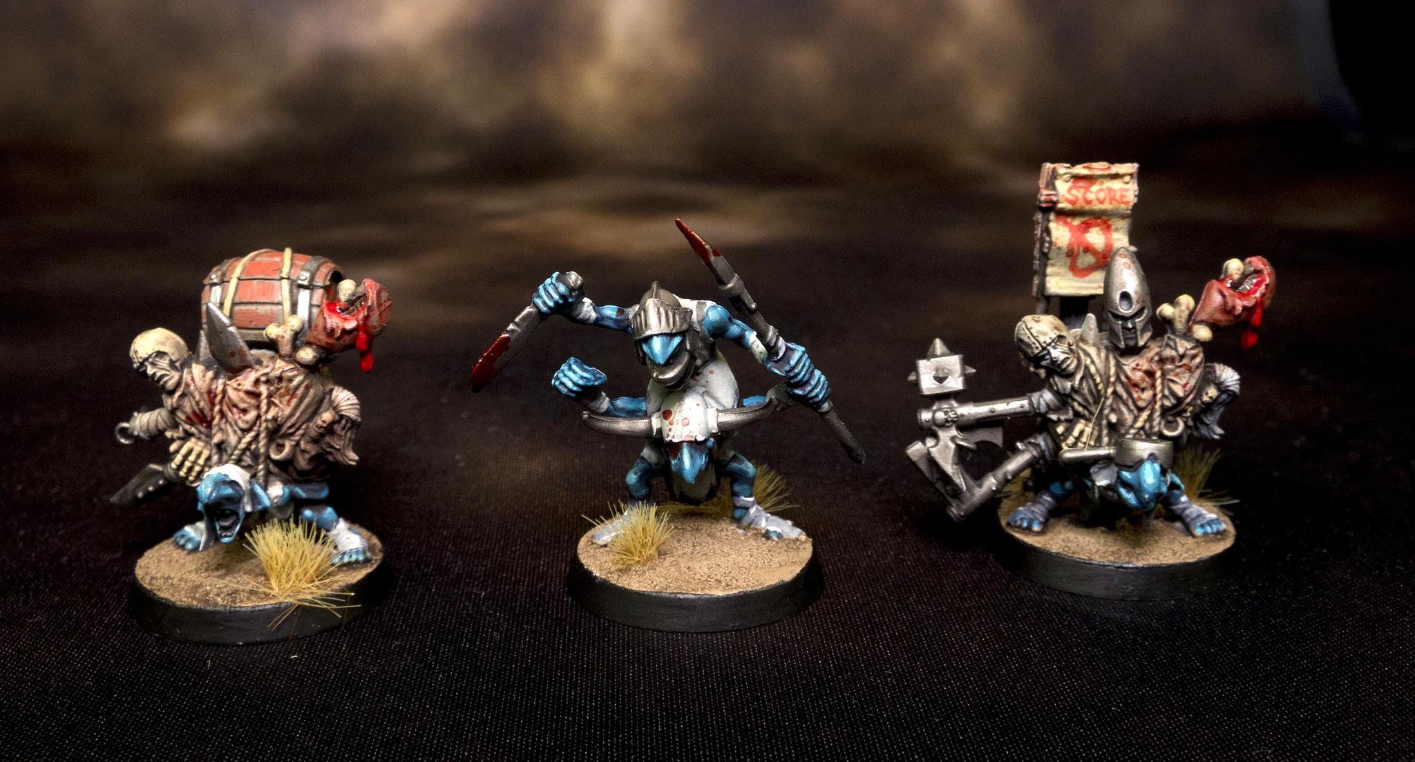 Re-roll, Turn, and Score markers