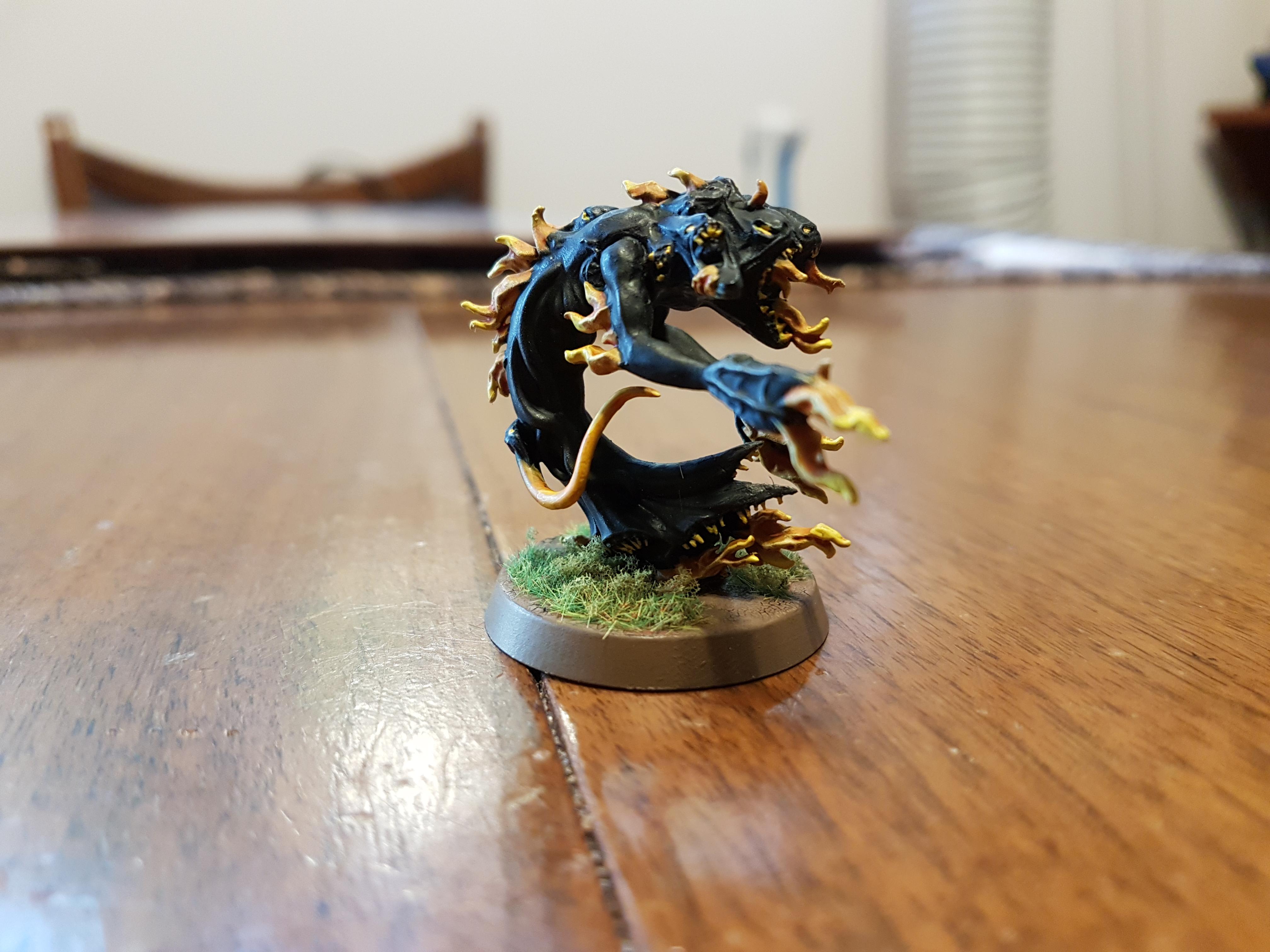 Black, Daemons, Daemons Of Chaos, Daemons Of Tzeentch, Fire, Flamers, Shadow, Tzeentch