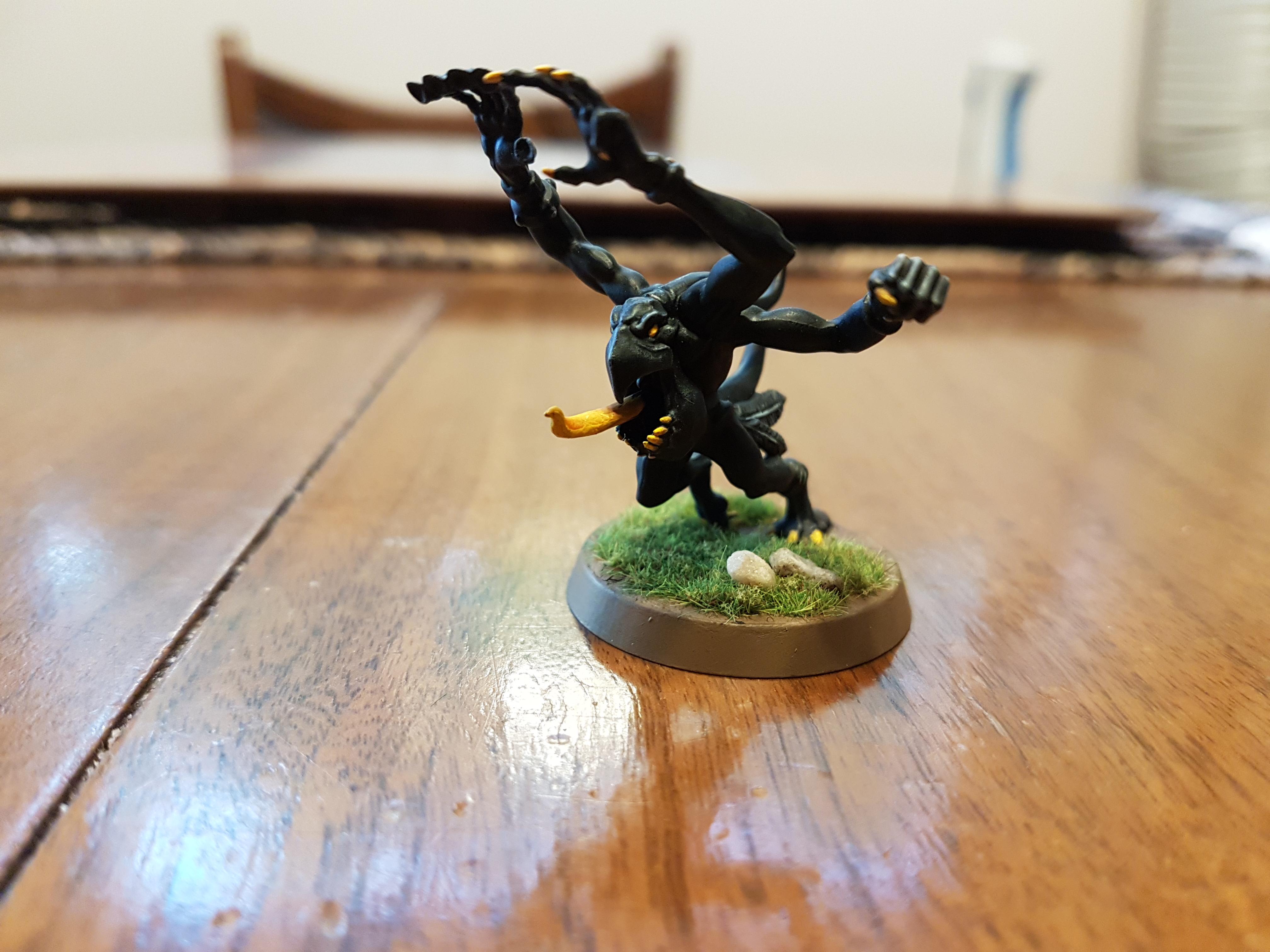 Black, Daemons, Daemons Of Chaos, Daemons Of Tzeentch, Pink Horror, Shadow, Tzeentch