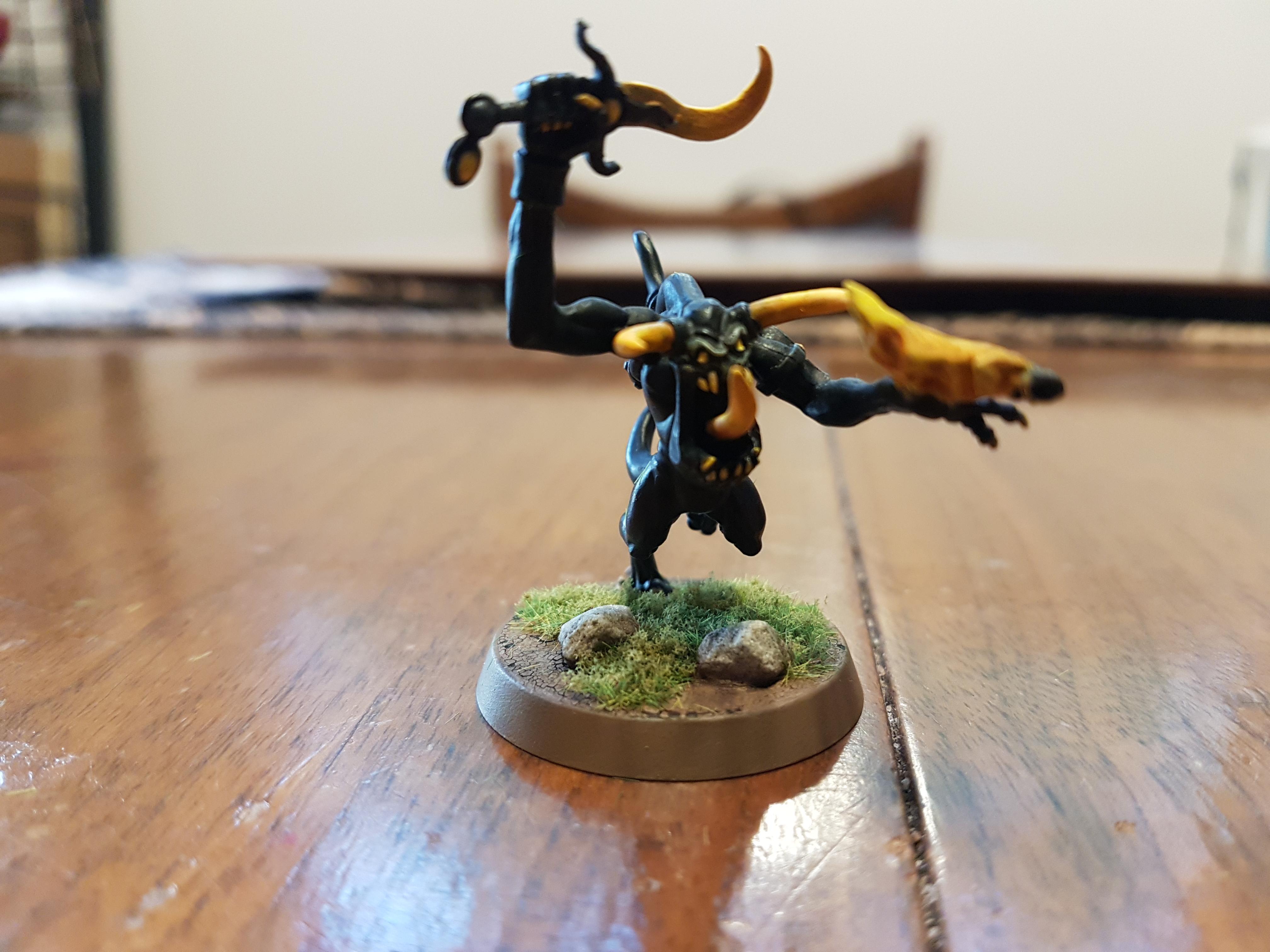 Black, Daemons, Daemons Of Chaos, Daemons Of Tzeentch, Pink Horror, Shadow, Tzeentch